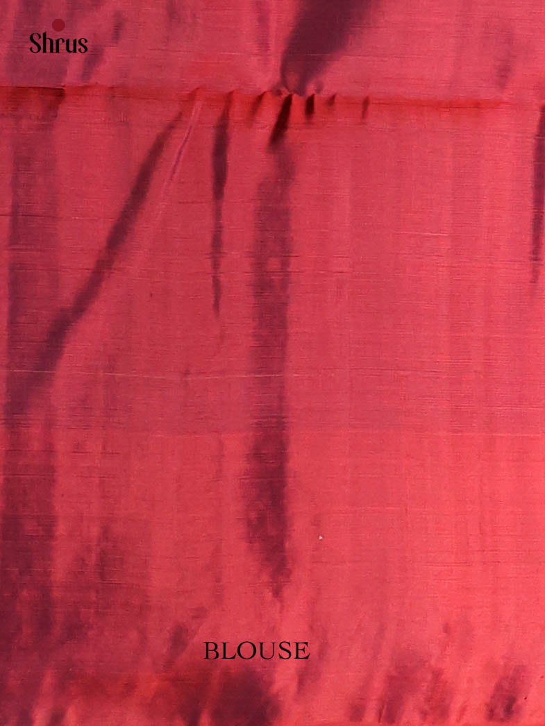 Stunning Black Soft Silk saree With Zari Brocade Body, Striking Maroon Border & Brocade Pallu-2