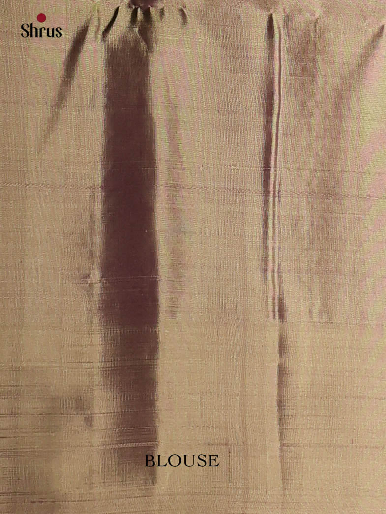 Pink & Chutney Green - Soft Silk Saree - Shop on Shrus.com