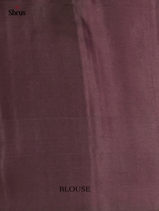 Brown & Dark Brown - Soft Silk Saree - Shop on Shrus.com