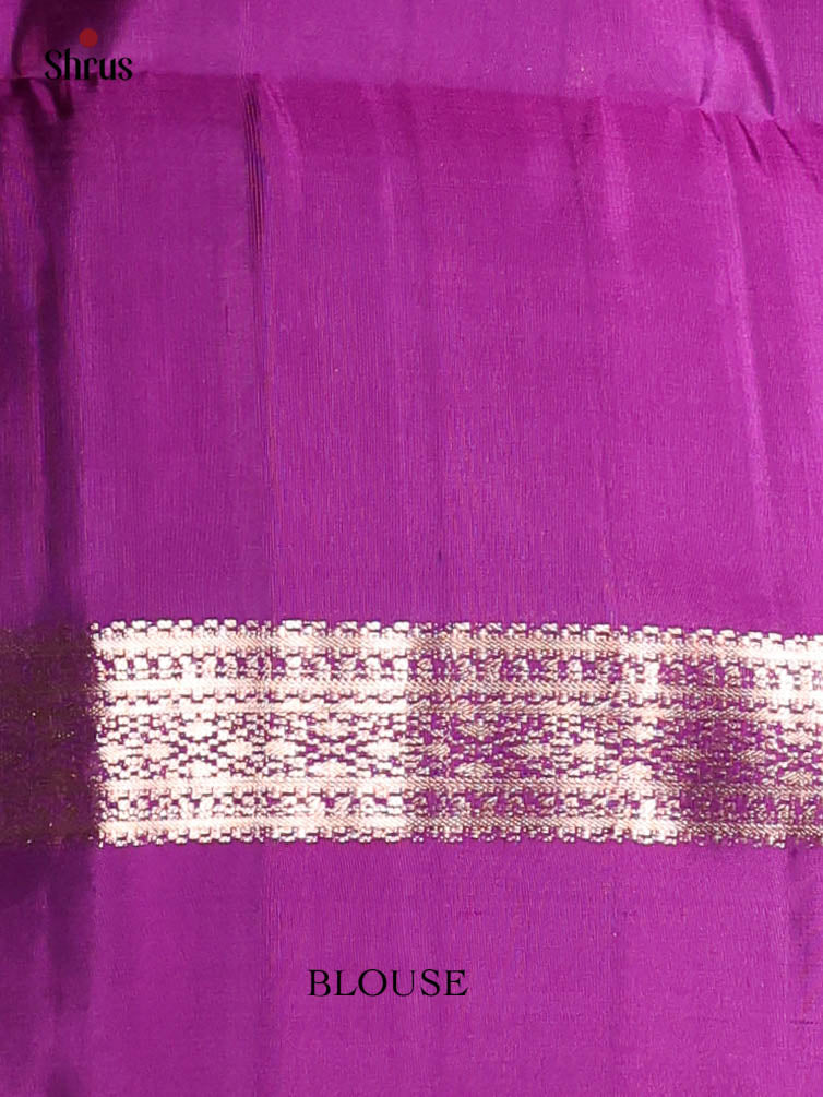 Purple(Single Tone) - Soft Silk Saree - Shop on Shrus.com