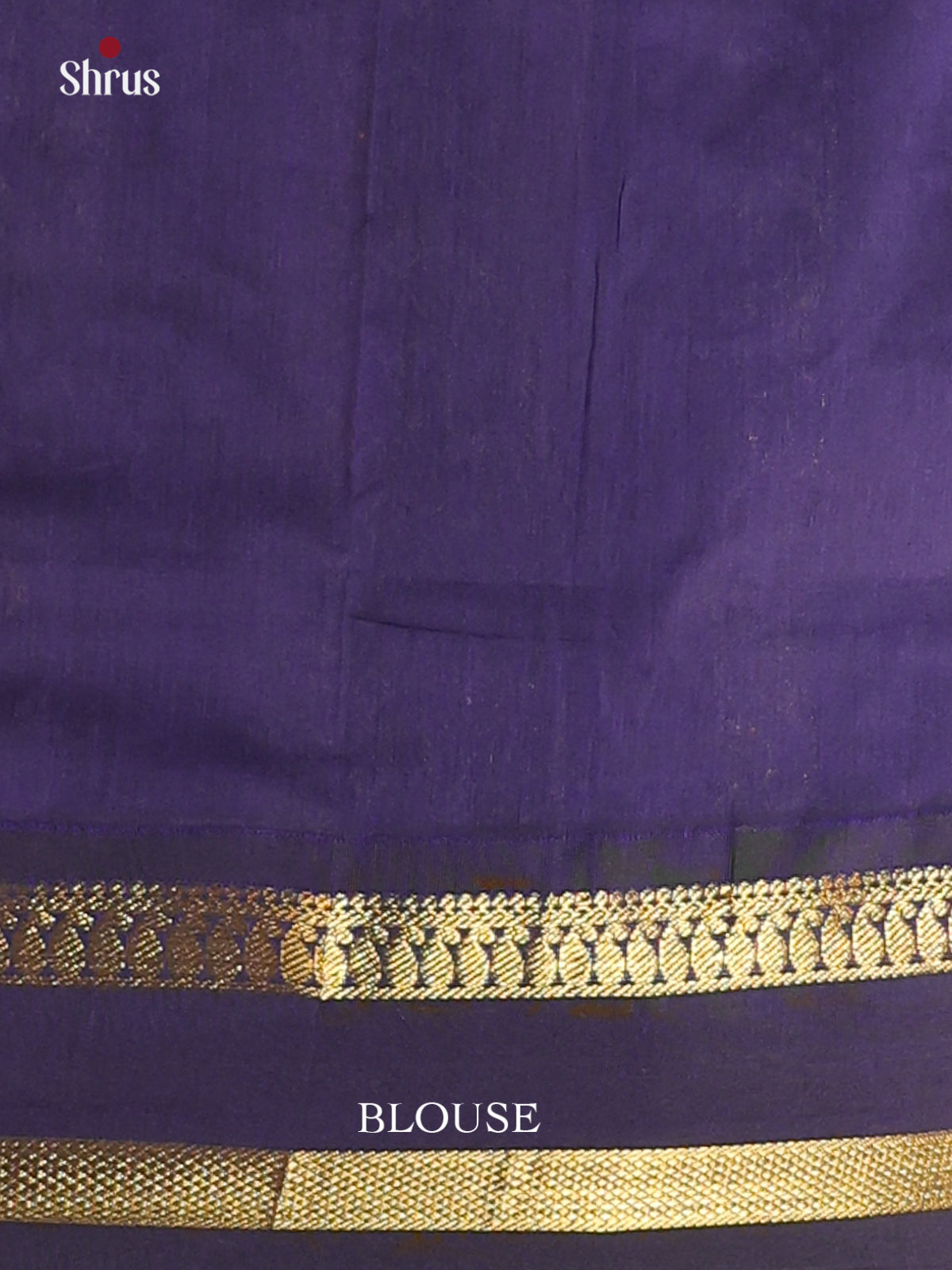 Mustard & Blue - Kalyani Cotton Saree - Shop on Shrus.com