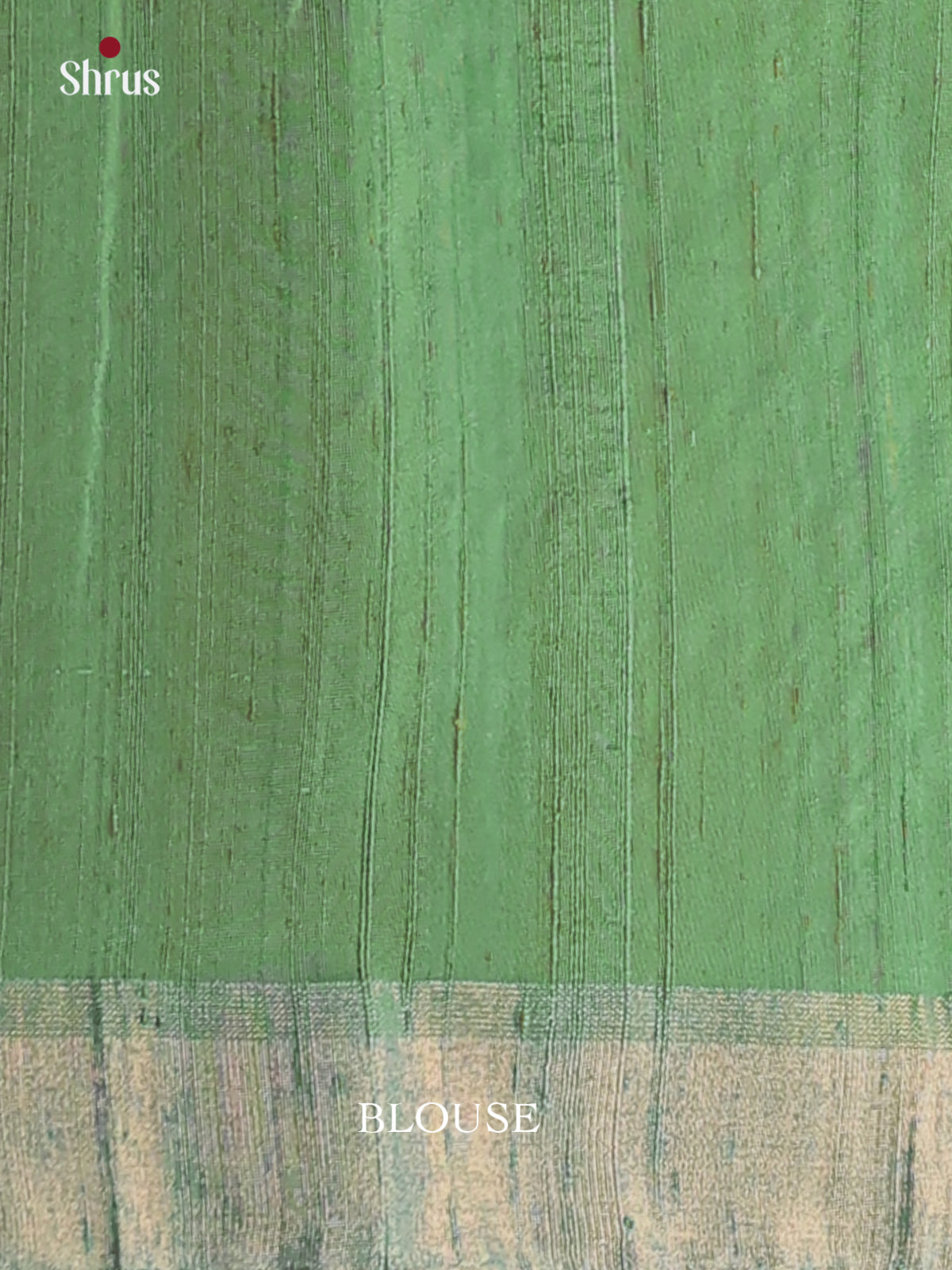 Lush Green Soft Silk Saree with Delicate Gold Zari Buttas & Brocade Pallu-2