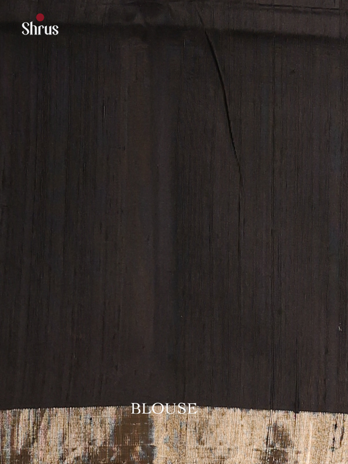 Sleek Obsidian Black Soft Silk Saree With Subtle Zari Border & Brocade Pallu-2