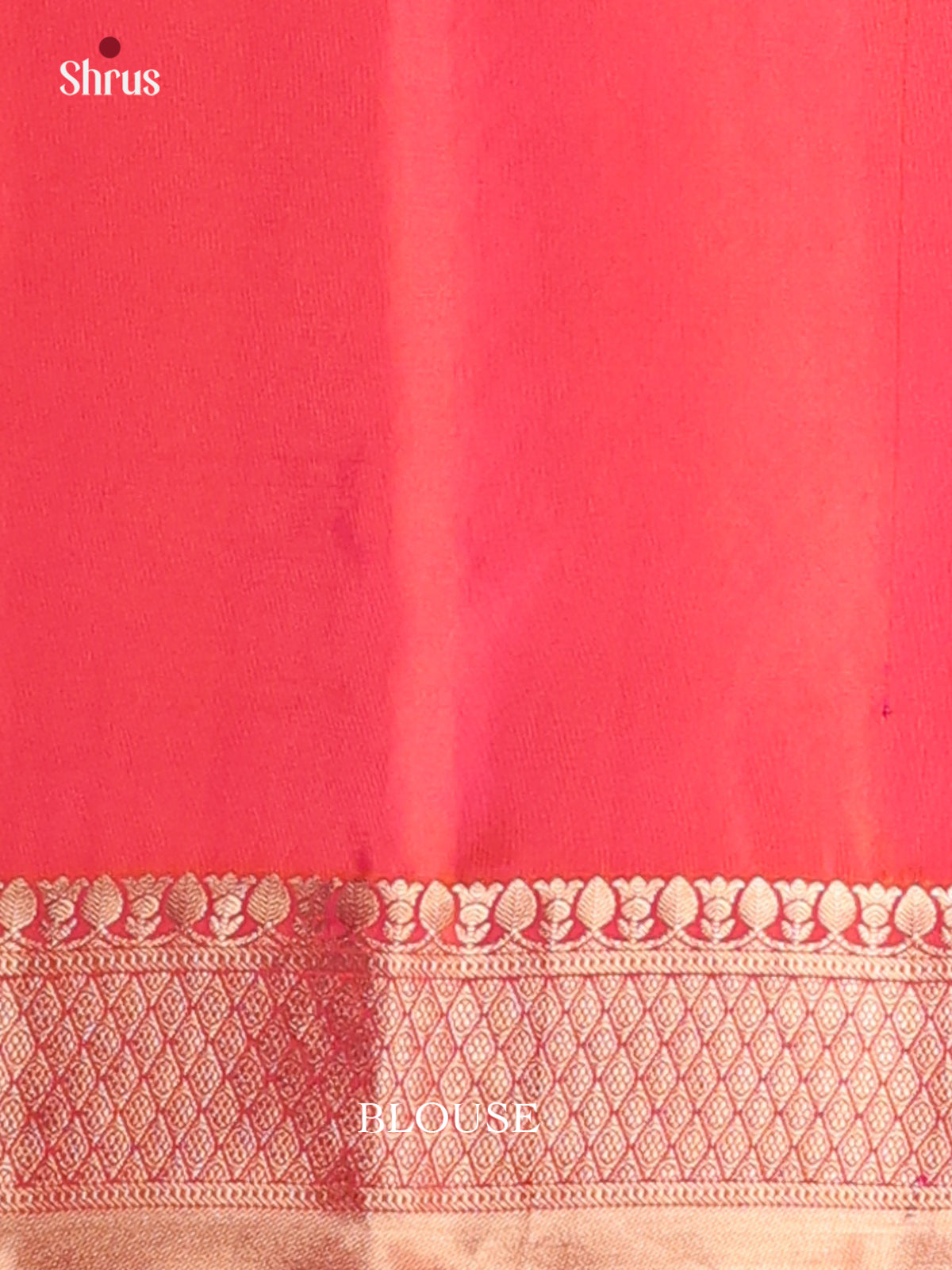 Orangish Pink(Single tone) - Soft Silk Saree - Shop on Shrus.com
