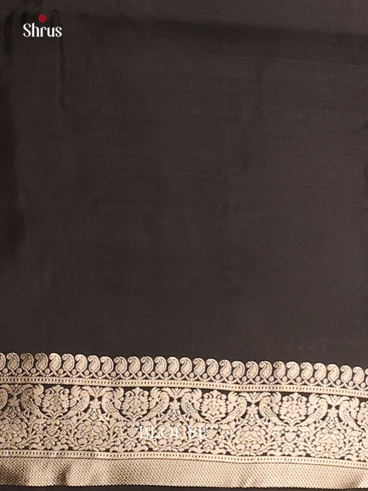 Exquisite Black Soft Silk Saree With Zari Floral Nestling Brocade & Meenakari Pattern-2