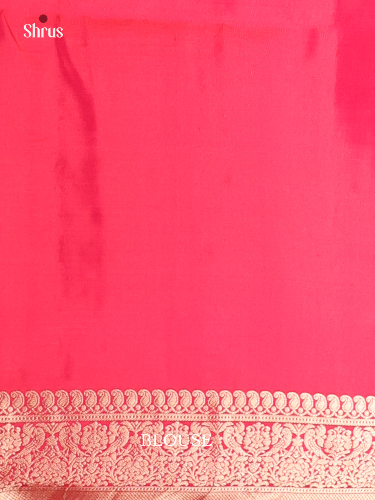 Enchanting Orangish Pink Soft Silk Saree With Meenakari Floral Brocade & Gold Zari - Shop on Shrus.com