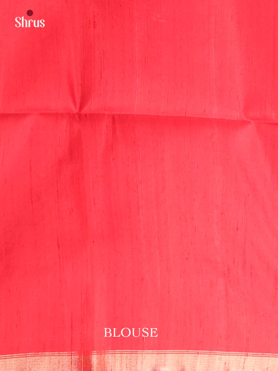 Splendid Scarlet Red Soft Silk Saree with Self Zari Floral Buttas & Border Pallu-2