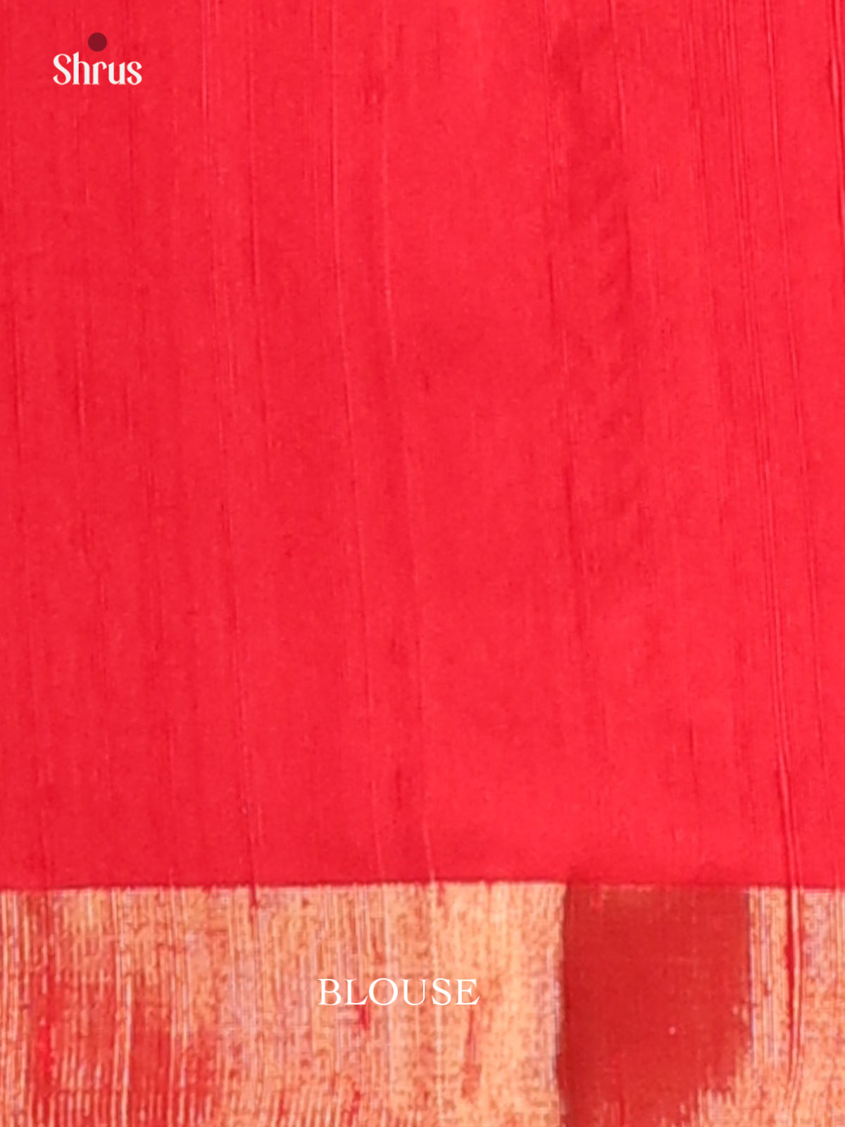Blazing Scarlet Red Soft Silk Saree With Self Zari Buttas, Border & Brocade Pallu-2