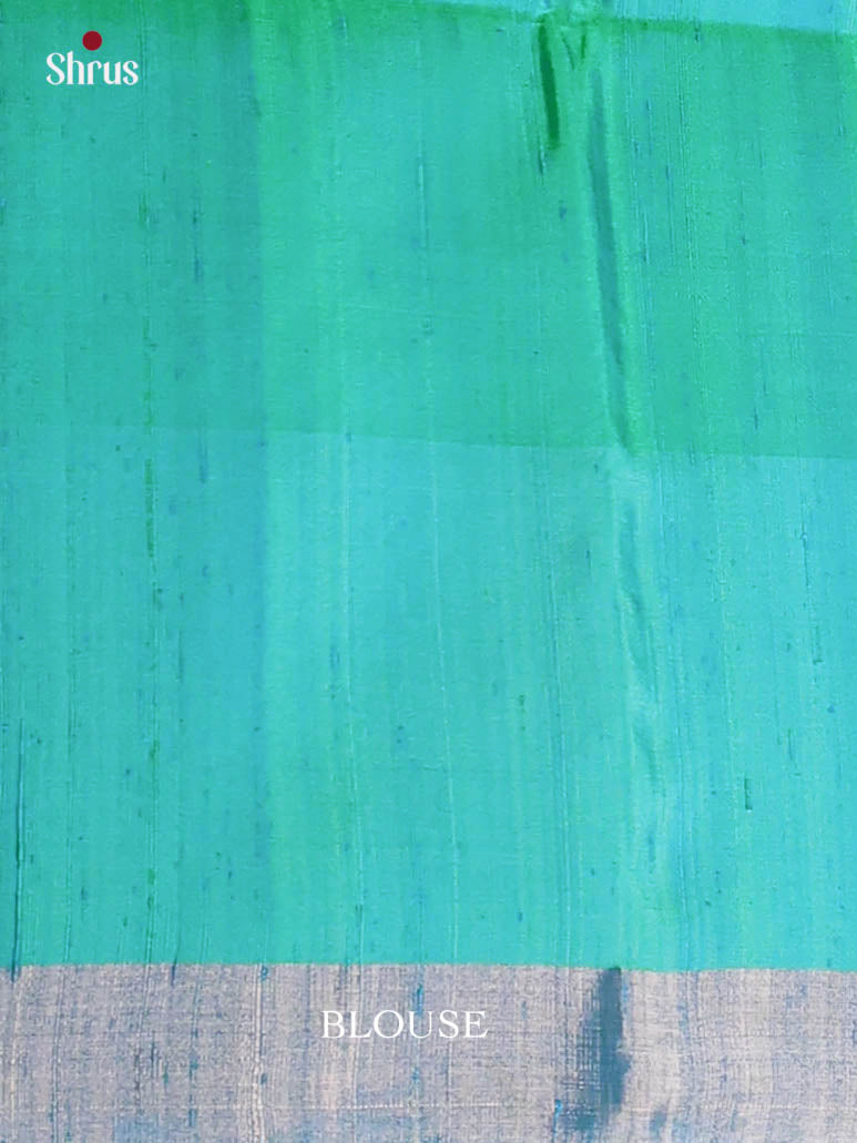 Enchanting Rose Pink Soft Silk Saree with Green Zari Buttas, Border & Brocade Pallu-2