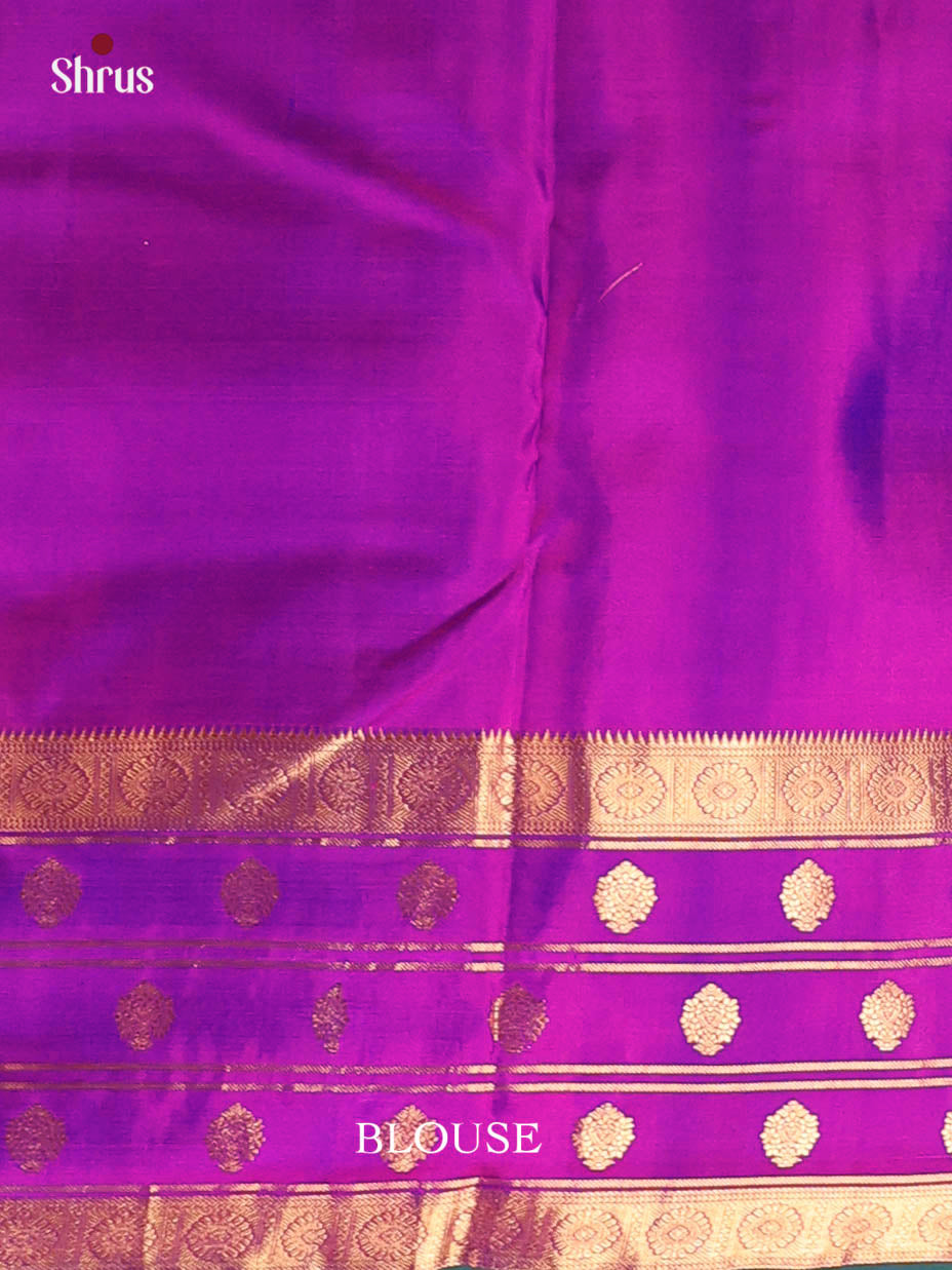 DBS07210 - Kanchipuram silk Saree - Shop on Shrus.com