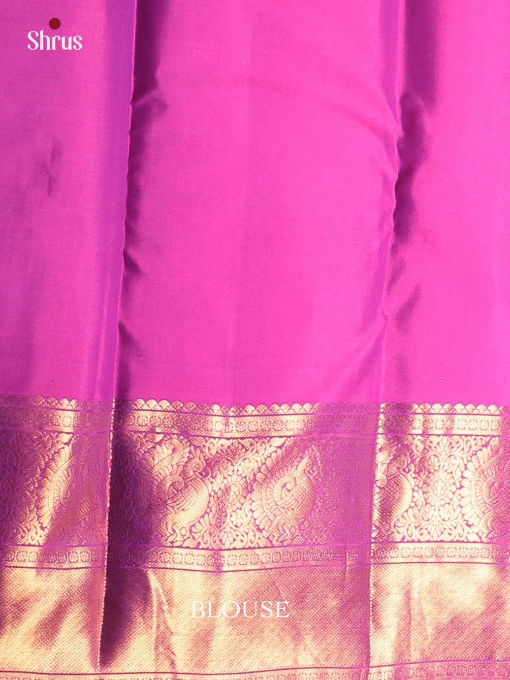 Green & Majenta - Kanchipuram silk Saree - Shop on Shrus.com