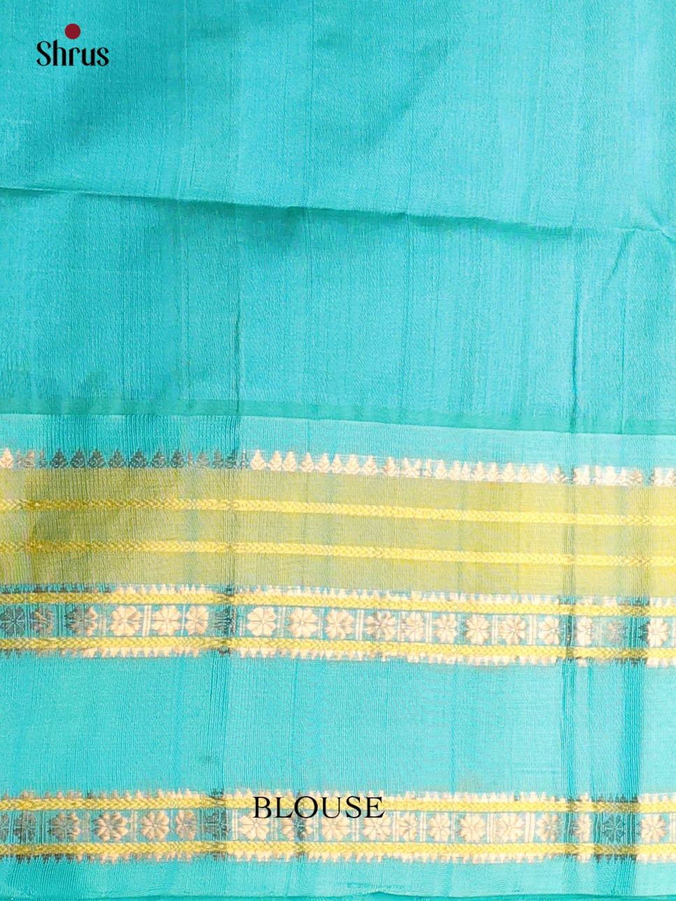 Violet & Teal- Silk Cotton Saree - Shop on Shrus.com