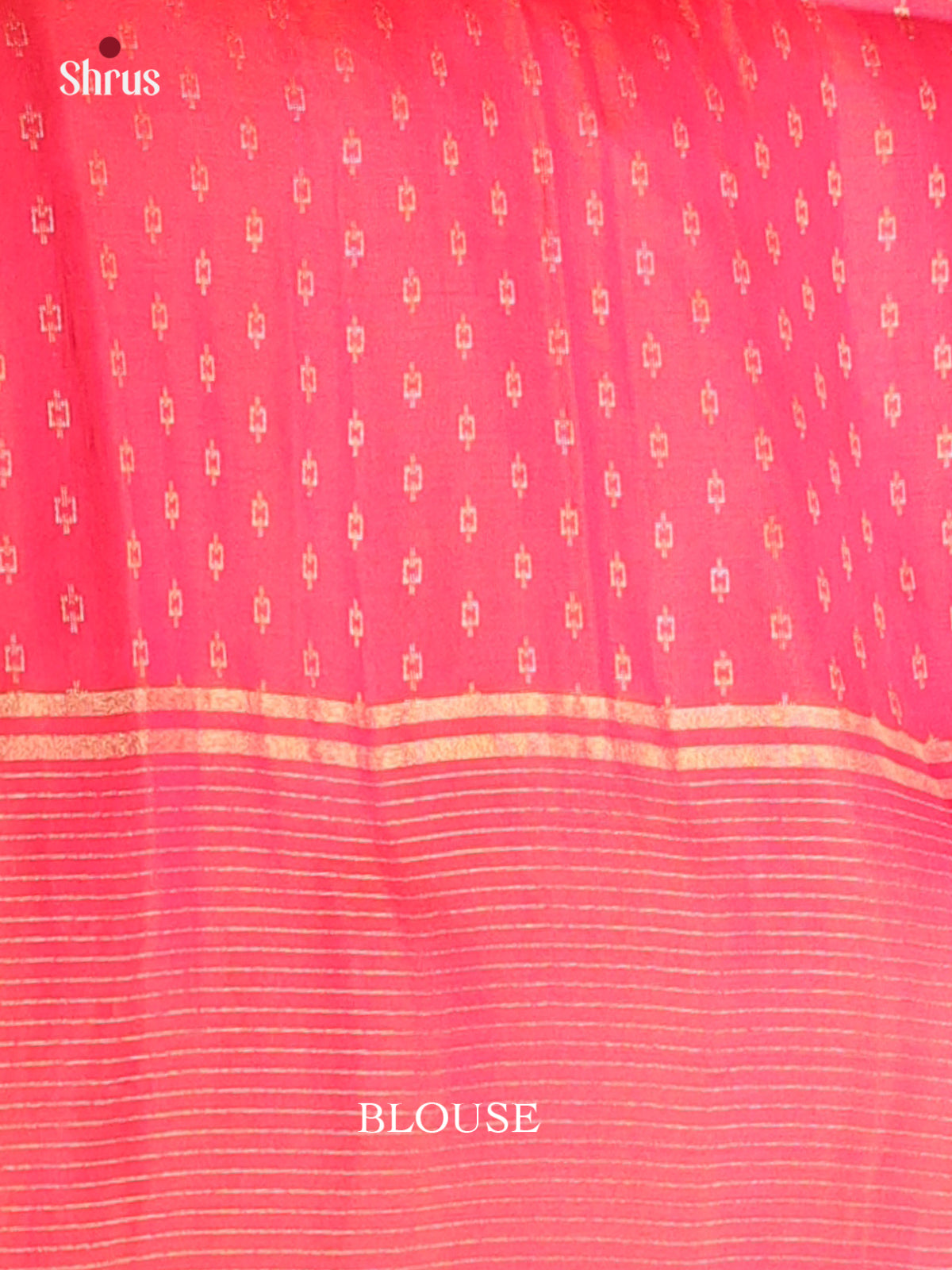 Green & Orangish Pink- Soft Silk Saree - Shop on Shrus.com