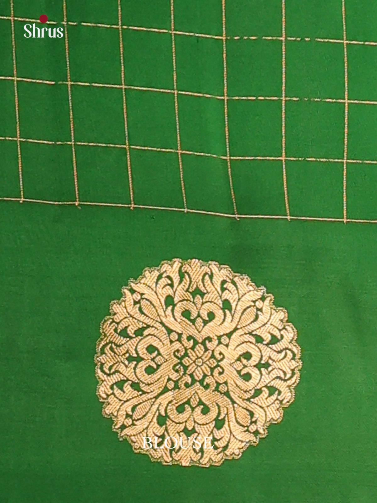 Violet & Green - Soft Silk Saree - Shop on Shrus.com