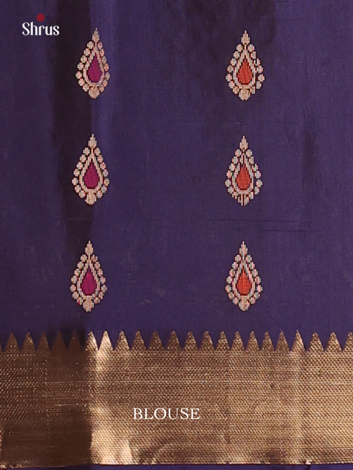 Blue(Single tone) - Soft Silk Saree - Shop on Shrus.com