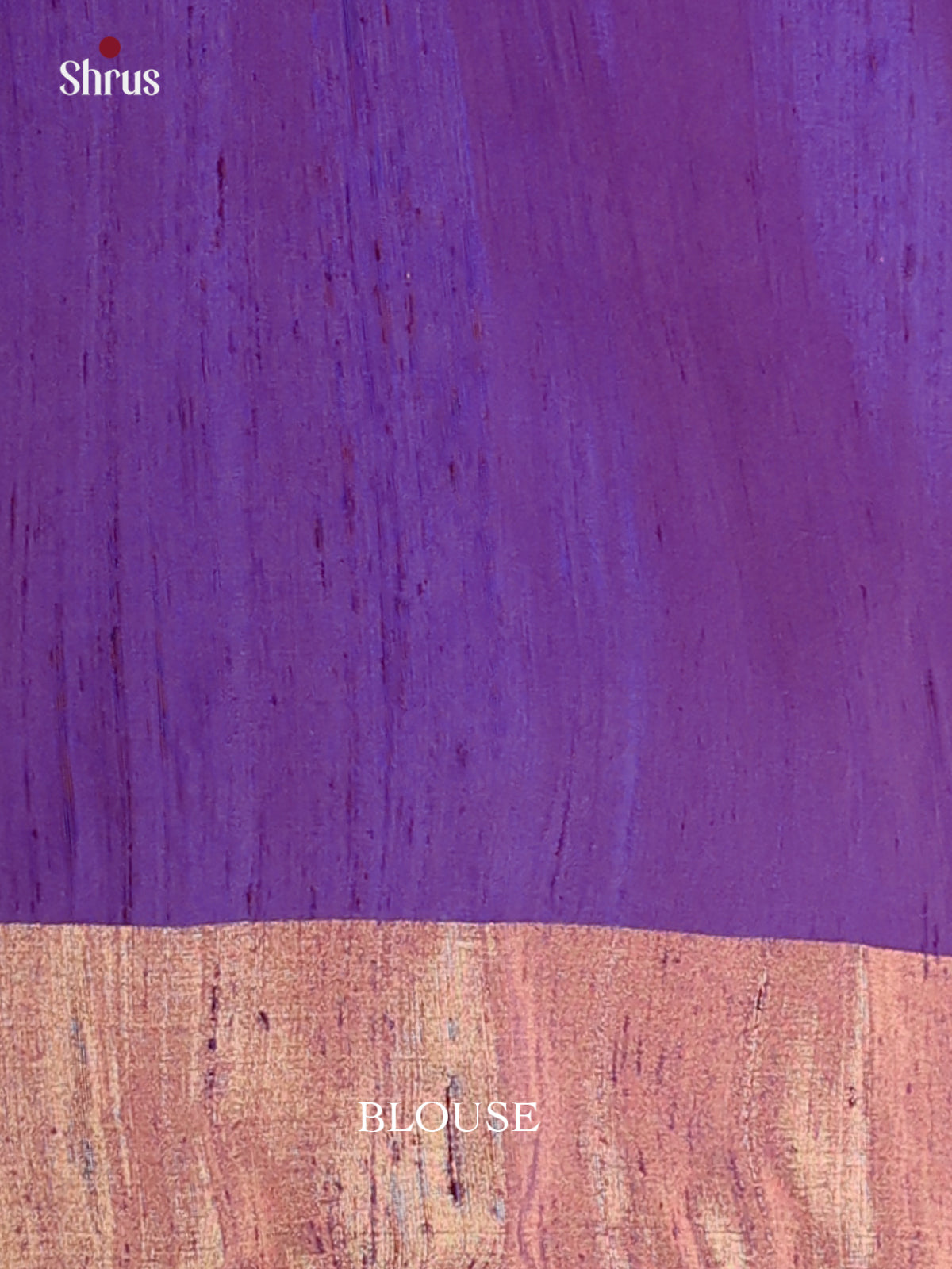 Radiant Violet Soft Silk Saree with Self Zari Border & Brocade Pallu-2