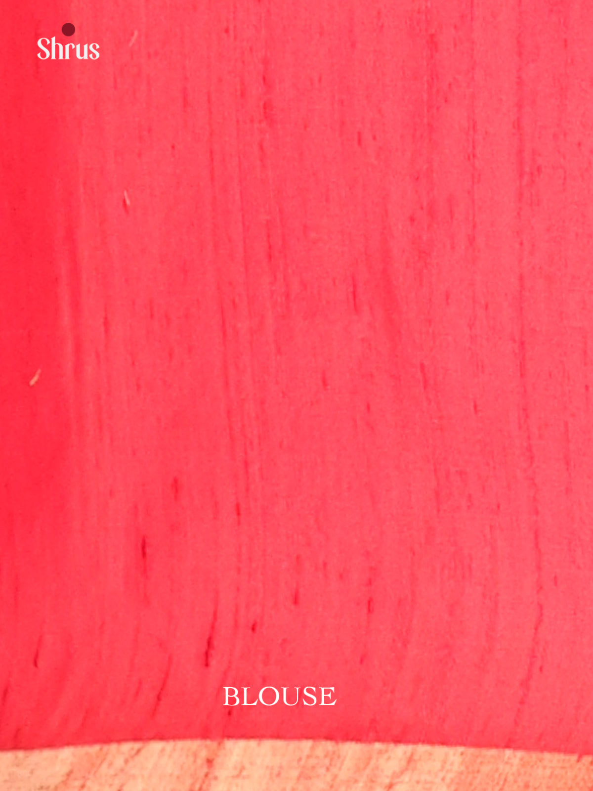 Dazzling Red Soft Silk Saree with Zari Buttas, Self Border & Pallu-2