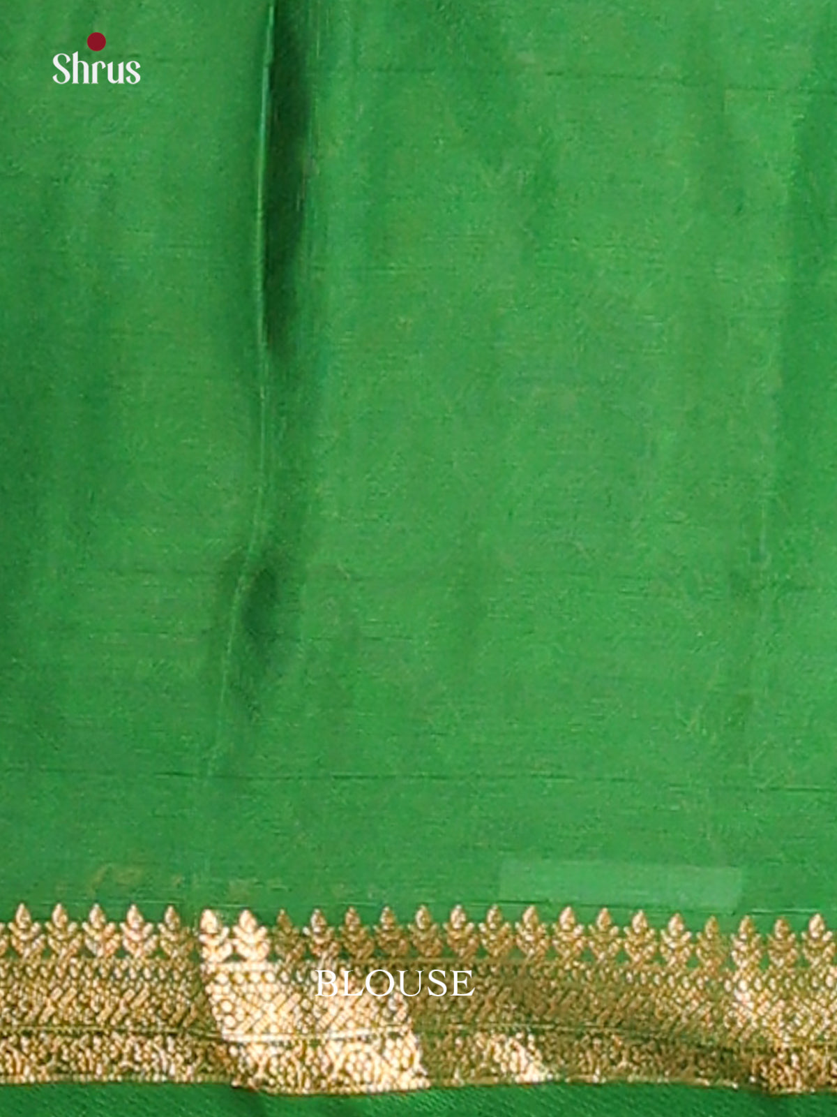 pink & Green - Kanchipuram silk Saree - Shop on Shrus.com