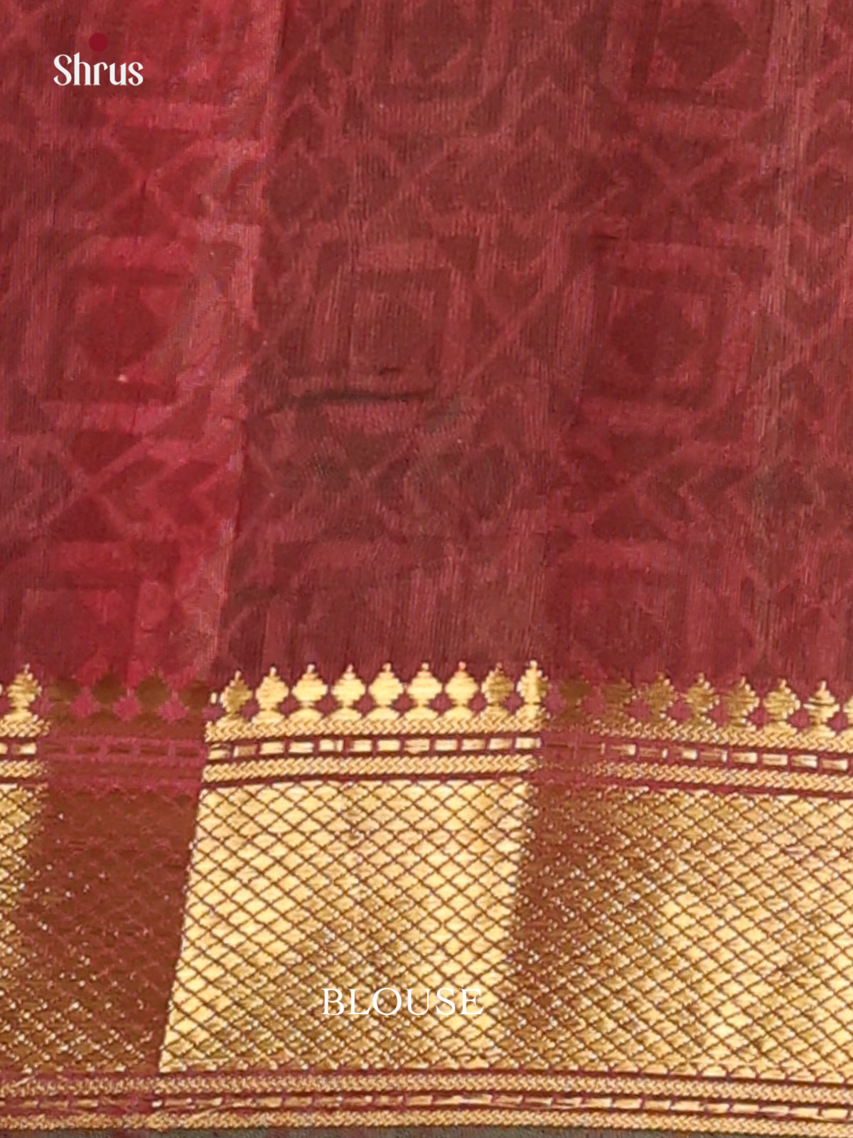 Green & Brown - Semi Patola Saree - Shop on Shrus.com