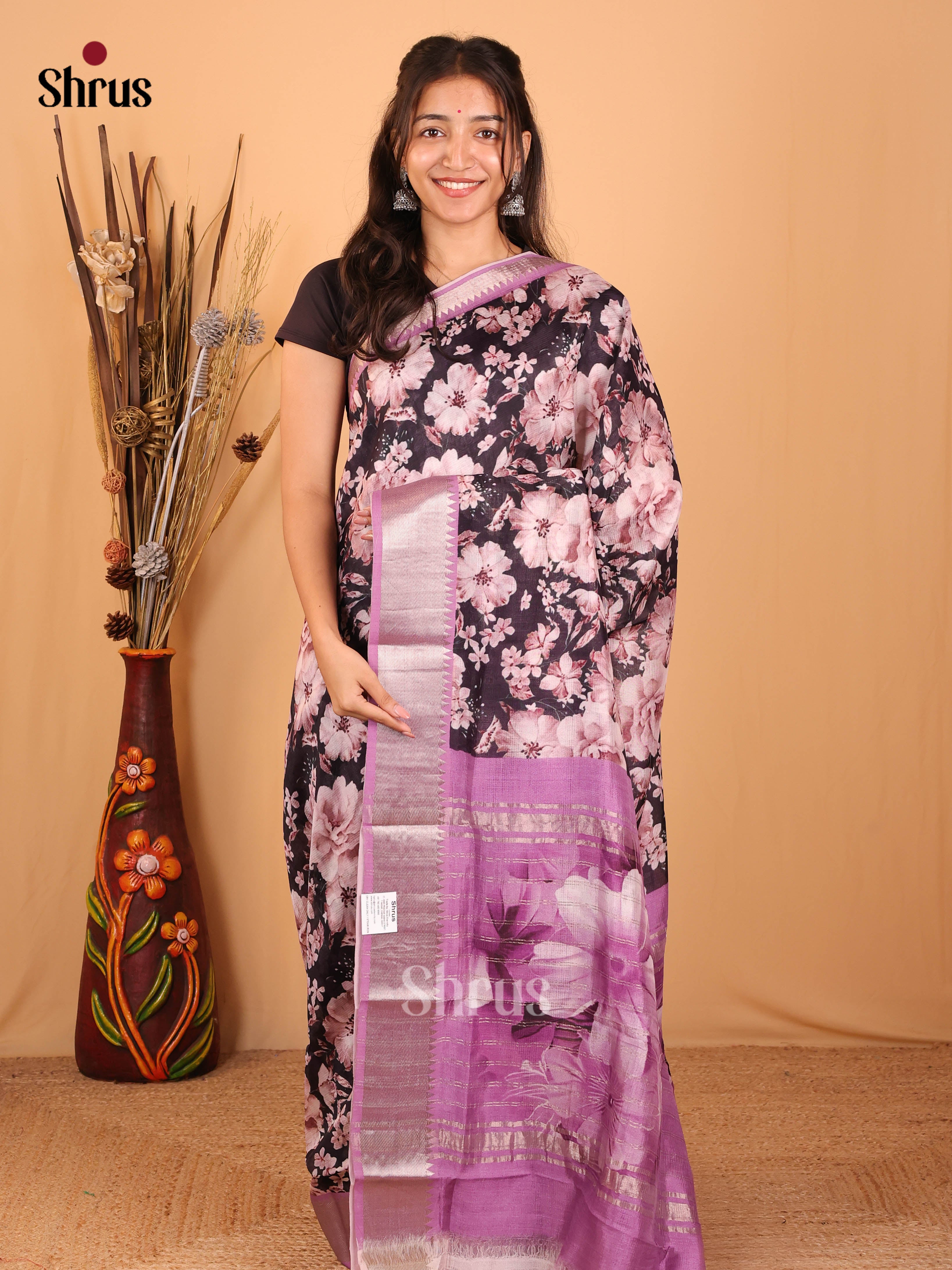 DBS18141 - Mangalagiri silkcotton Saree - Shop on Shrus.com