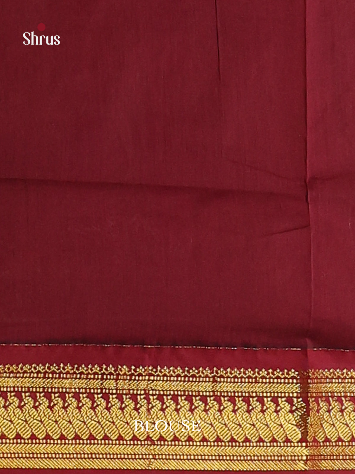 Elachi Green & Maroon- Kalyani Cotton Saree - Shop on Shrus.com