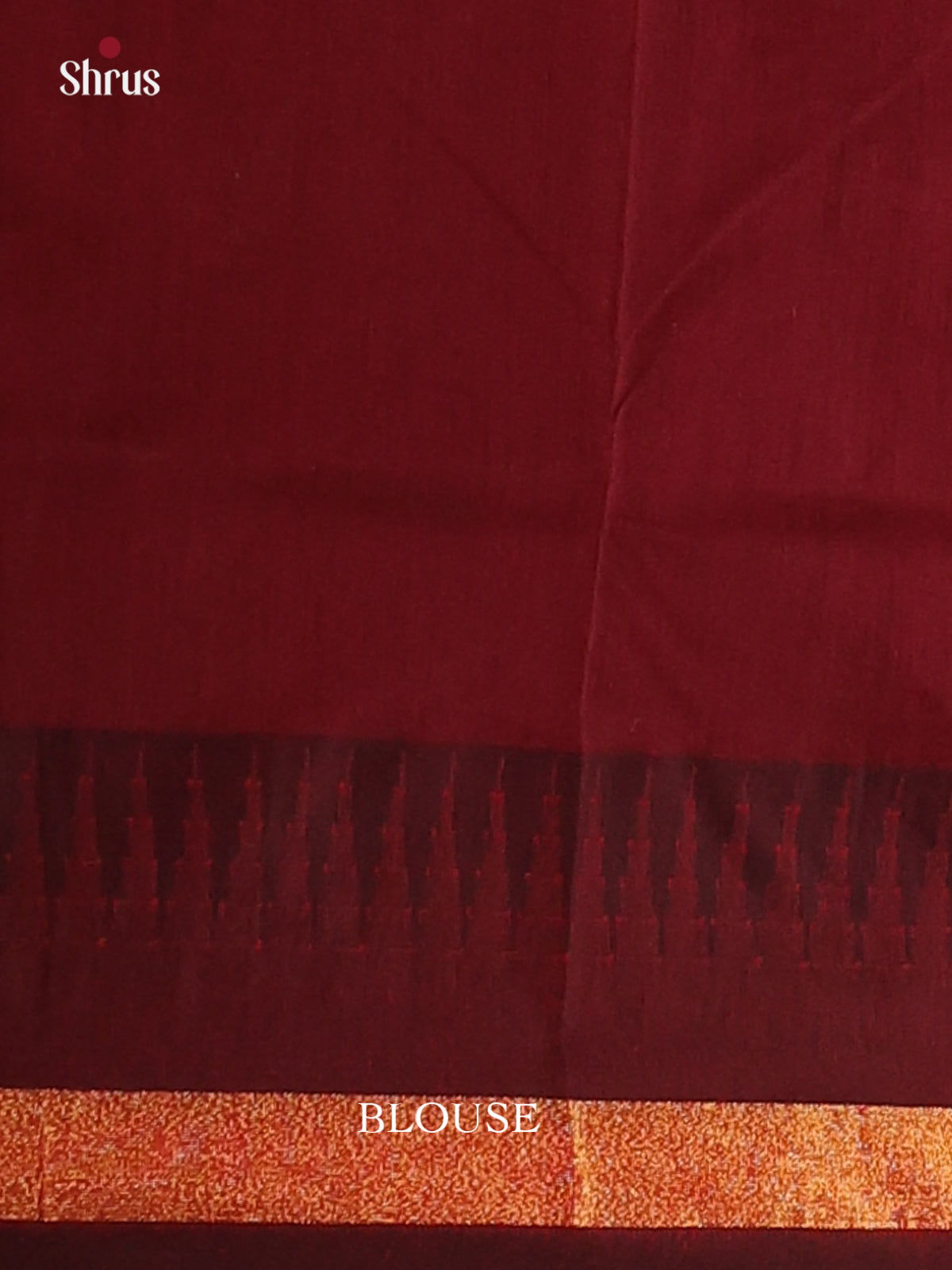 Green & Maroon - Kalyani Cotton Saree - Shop on Shrus.com