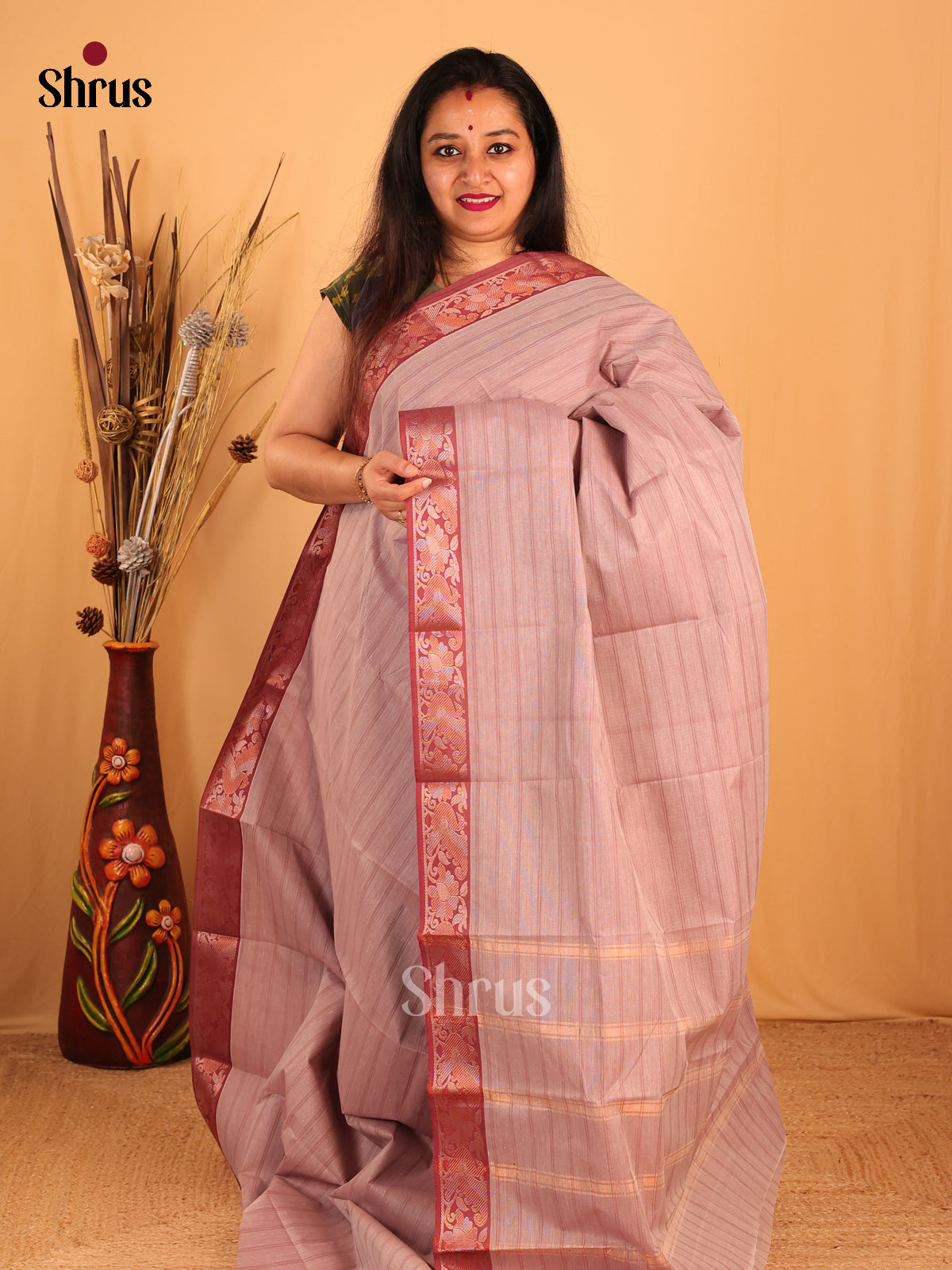 DBS24048- South Cotton Saree - Shop on Shrus.com