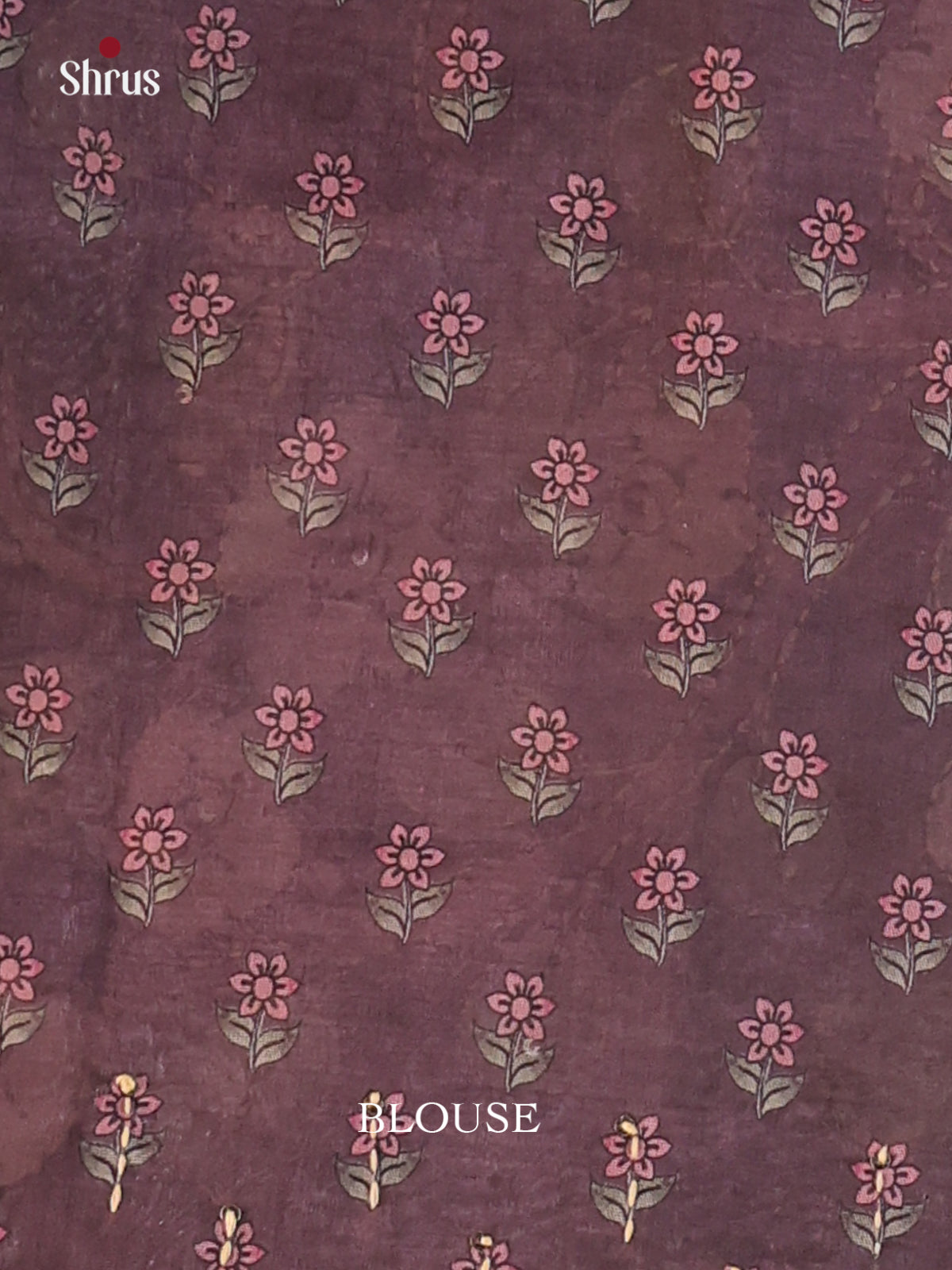 Purple - Semi Kantha Saree - Shop on Shrus.com