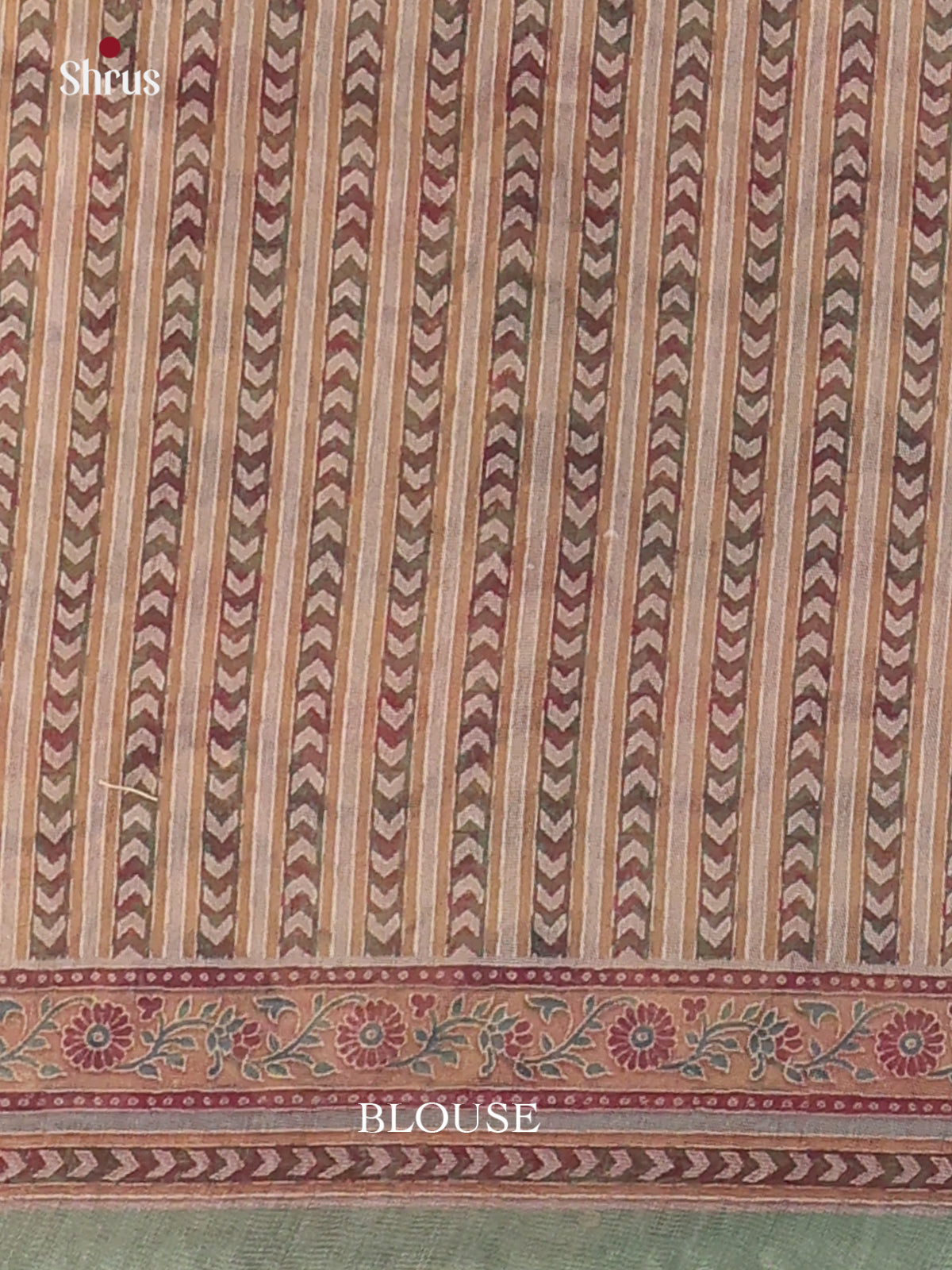 Pastel Green - Semi Kantha Saree - Shop on Shrus.com