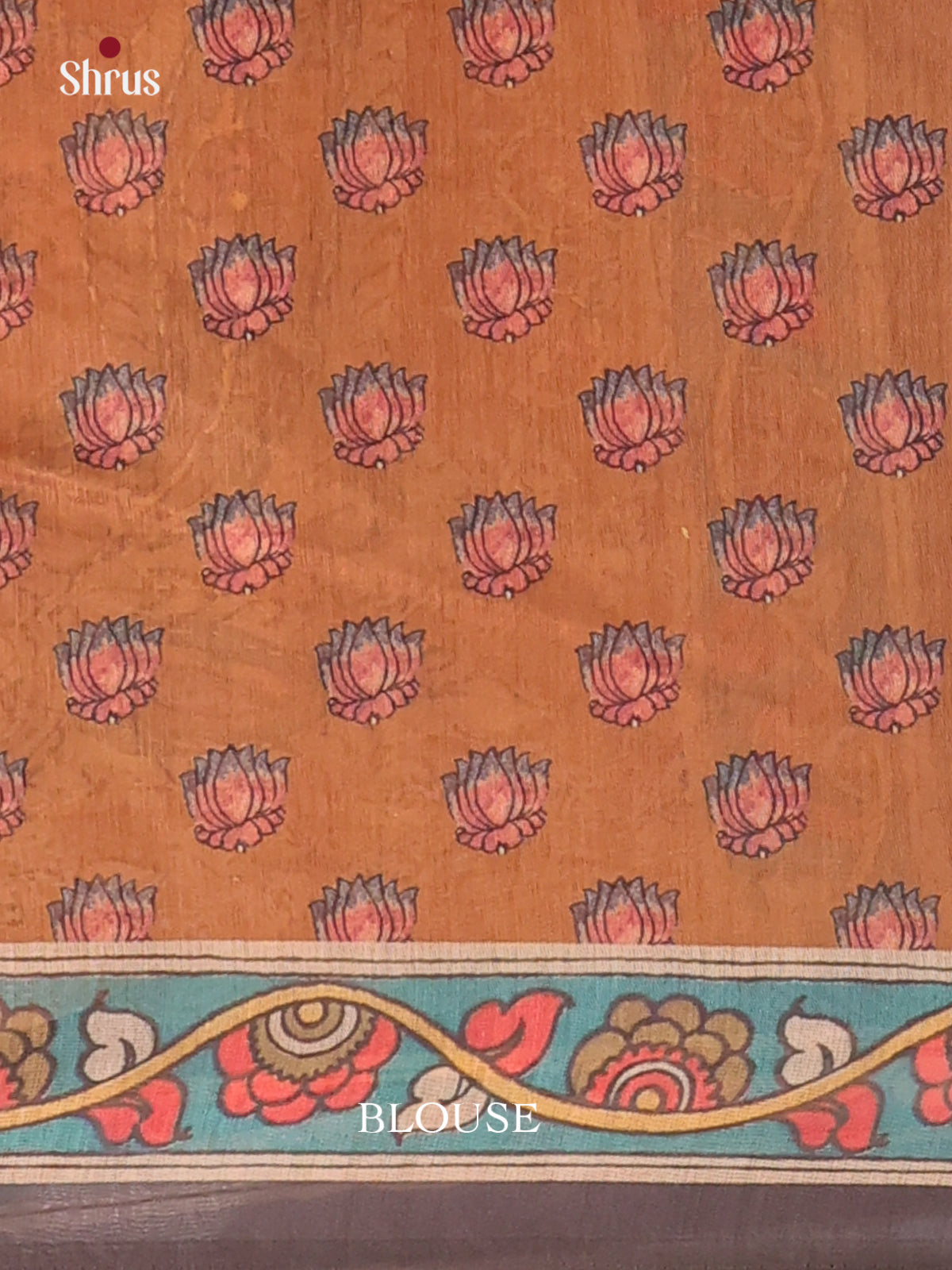 Brown - Semi Kantha Saree - Shop on Shrus.com