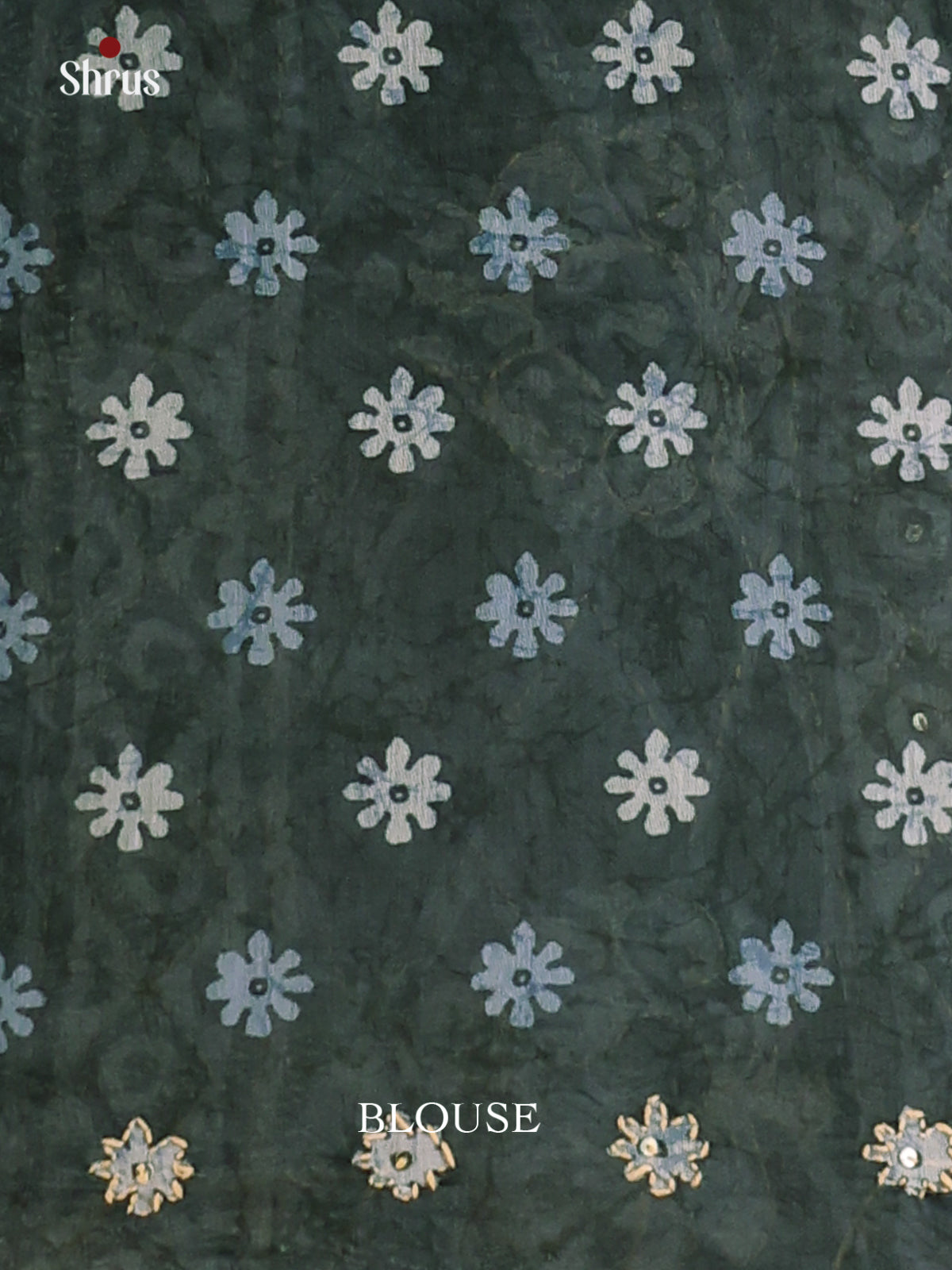 Green - Semi Kantha Saree - Shop on Shrus.com