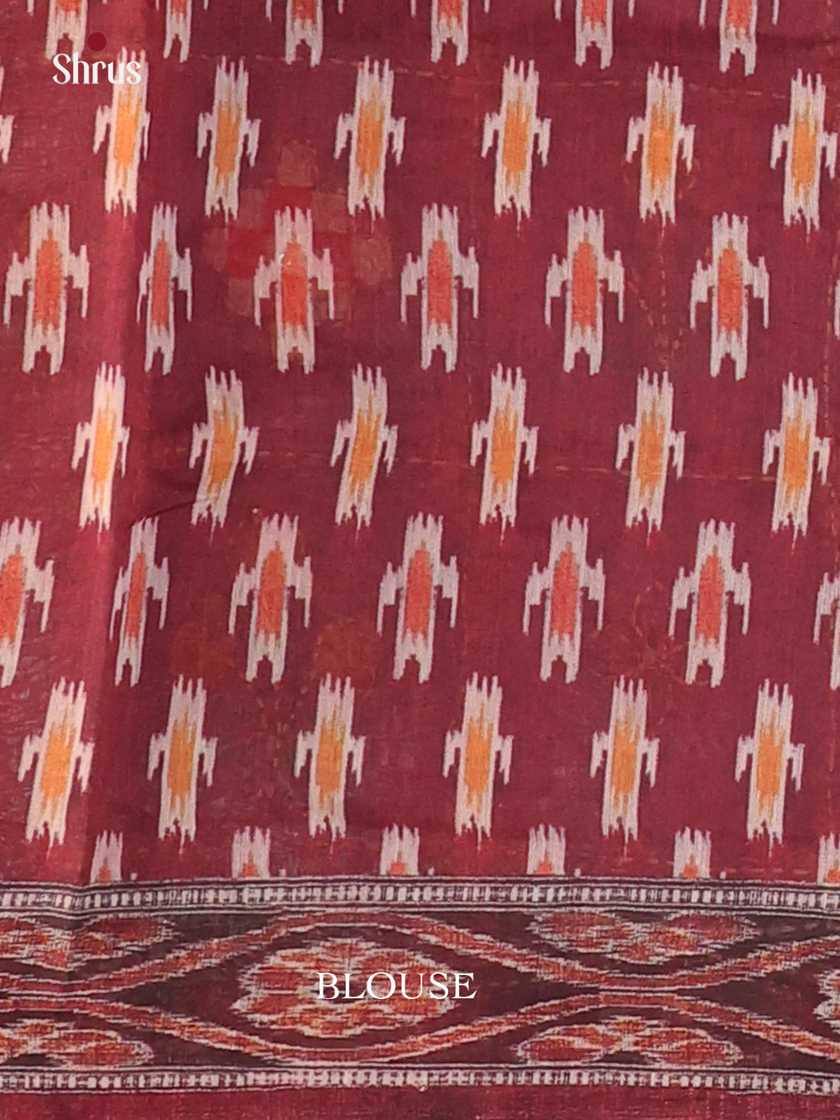 Purple & Maroon - Semi Kantha Saree - Shop on Shrus.com