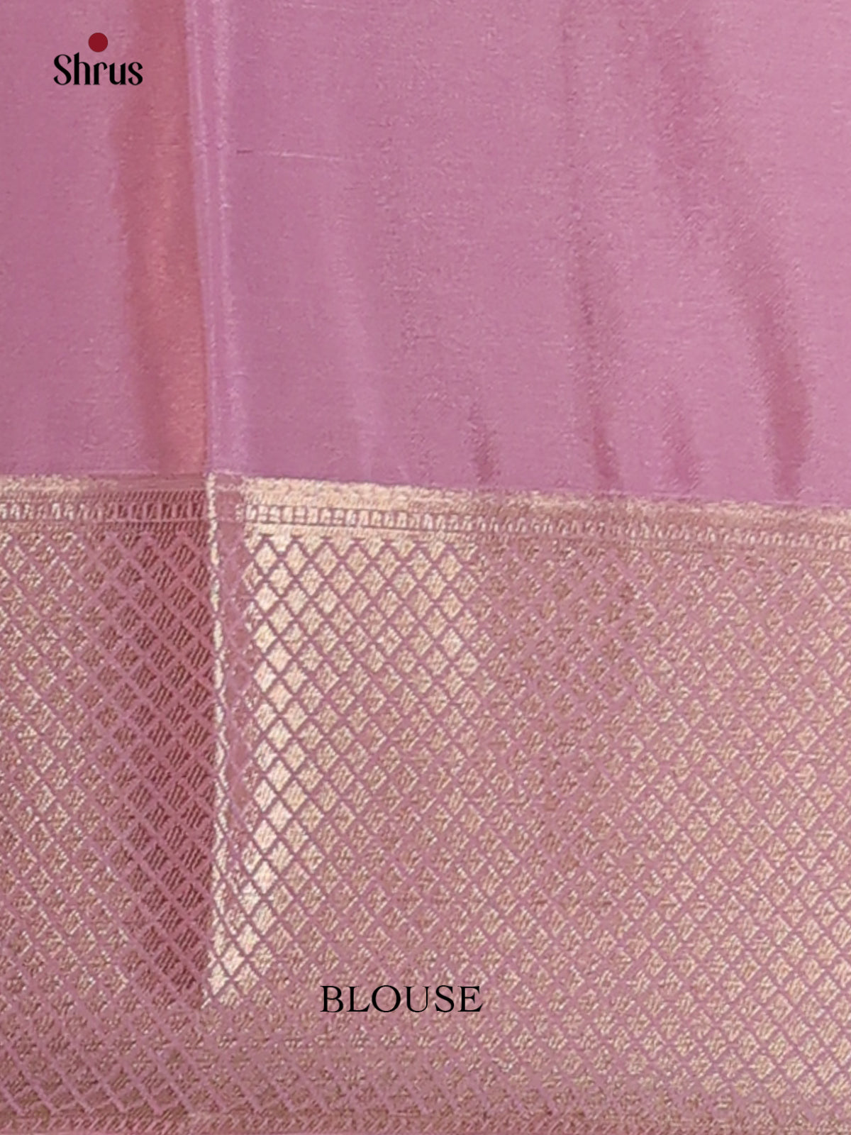 Lavender(Single Tone) - Mysoresilk-halfpure Saree - Shop on Shrus.com