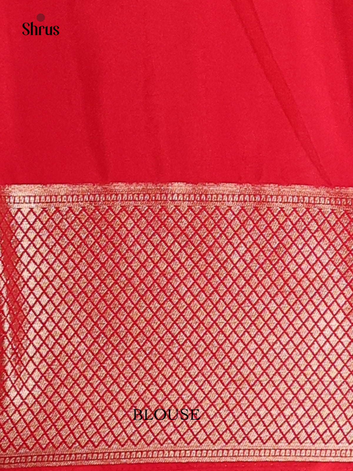 Red(Single Tone) - Mysoresilk-halfpure Saree - Shop on Shrus.com