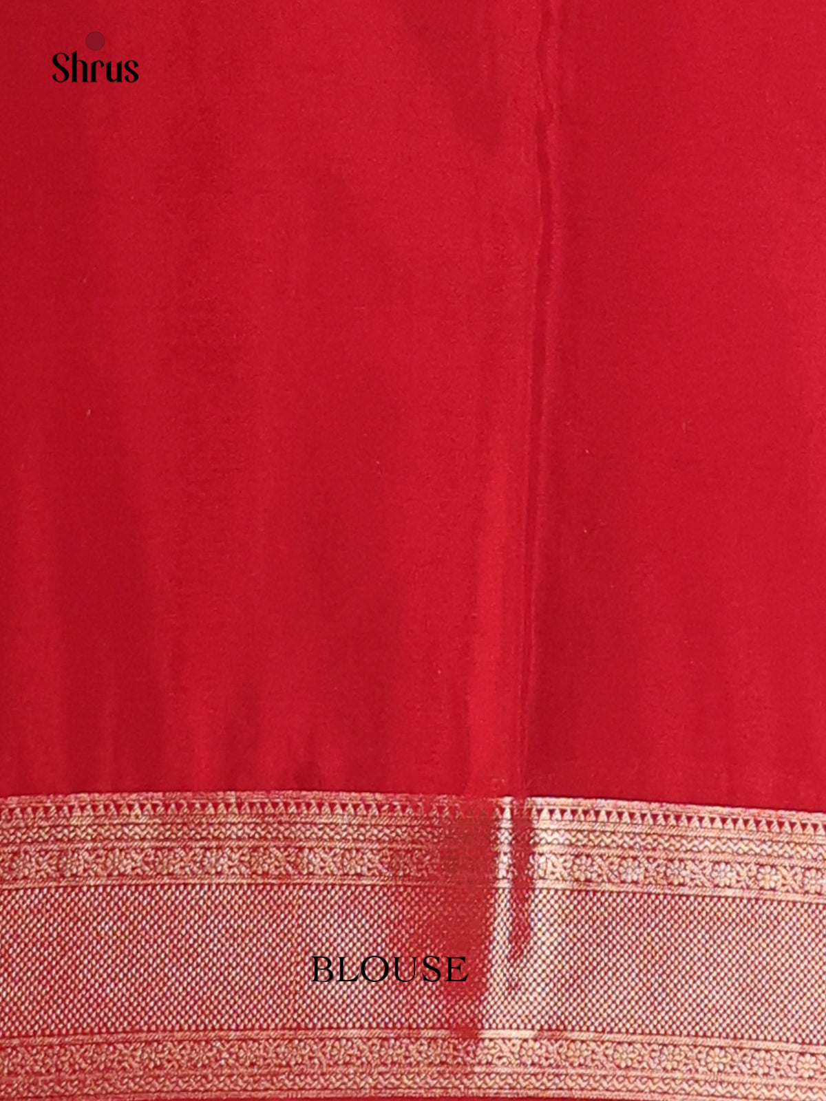 Green & Red - Mysoresilk-halfpure Saree 1