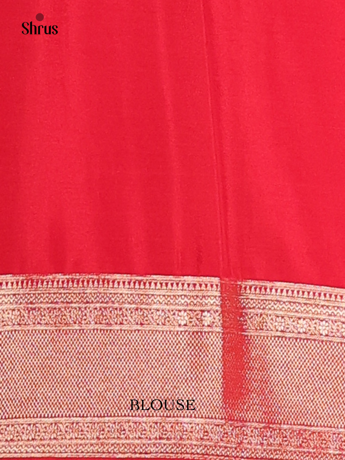 Orange & Red - Mysoresilk-halfpure Saree - Shop on Shrus.com