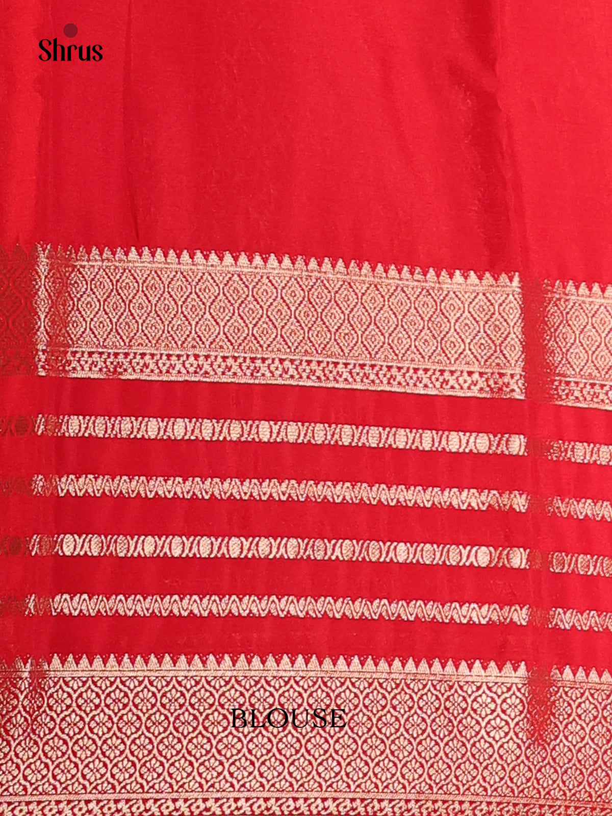 Green & Red - Mysoresilk-halfpure Saree - Shop on Shrus.com