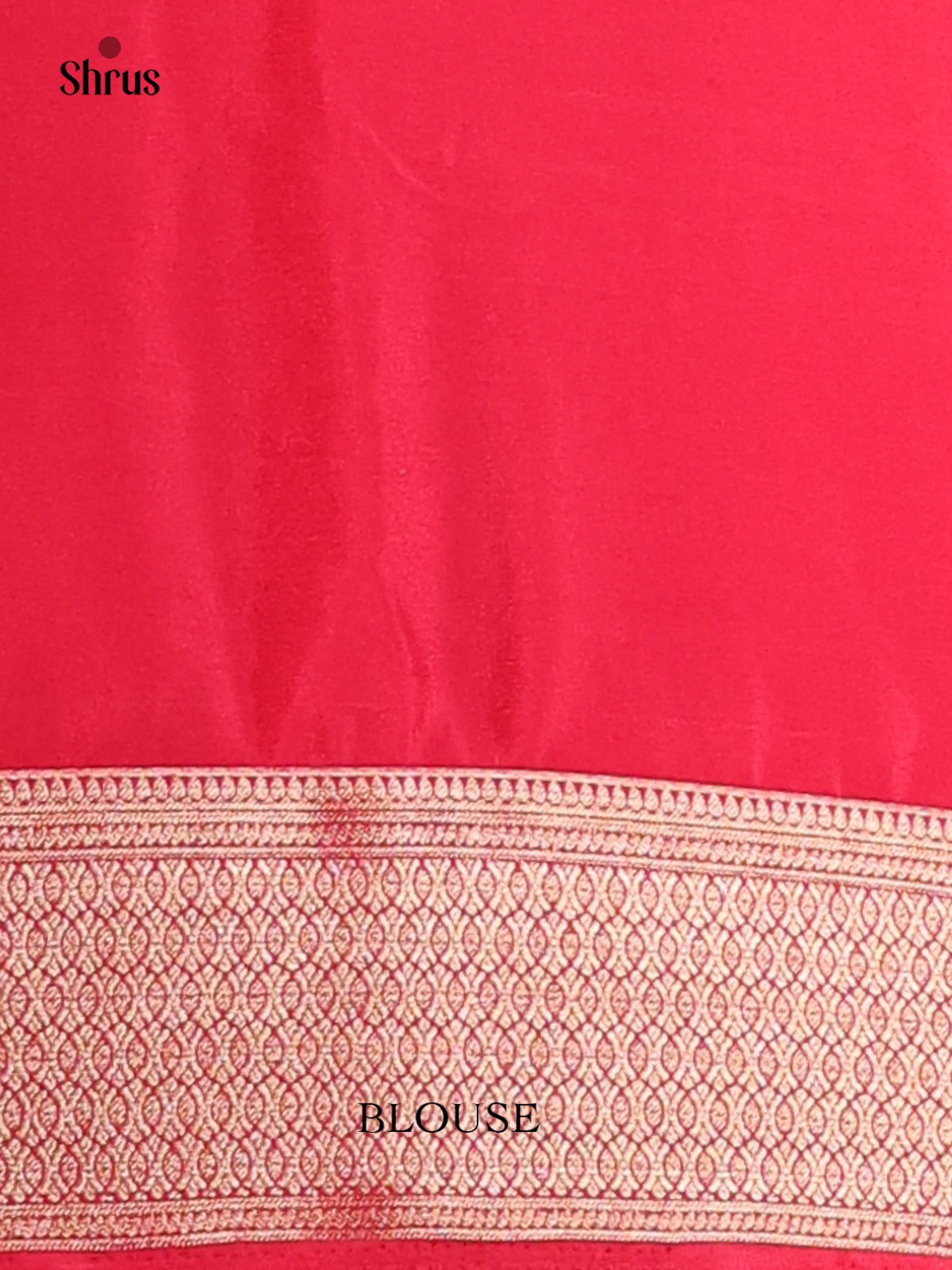Cream & Red - Mysoresilk-halfpure Saree - Shop on Shrus.com