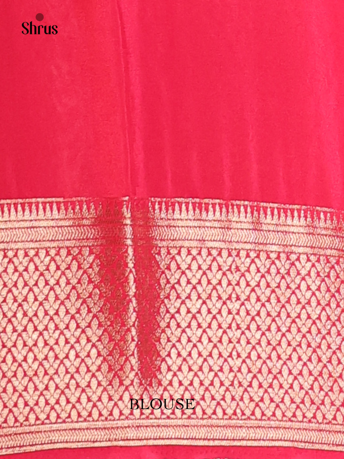 Red(Single Tone) - Mysoresilk-halfpure Saree - Shop on Shrus.com