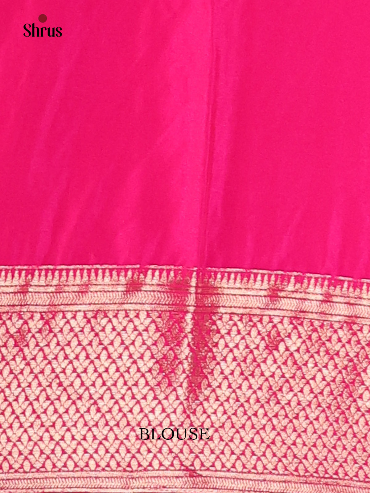 Pink(single Tone) - Mysoresilk-halfpure Saree - Shop on Shrus.com