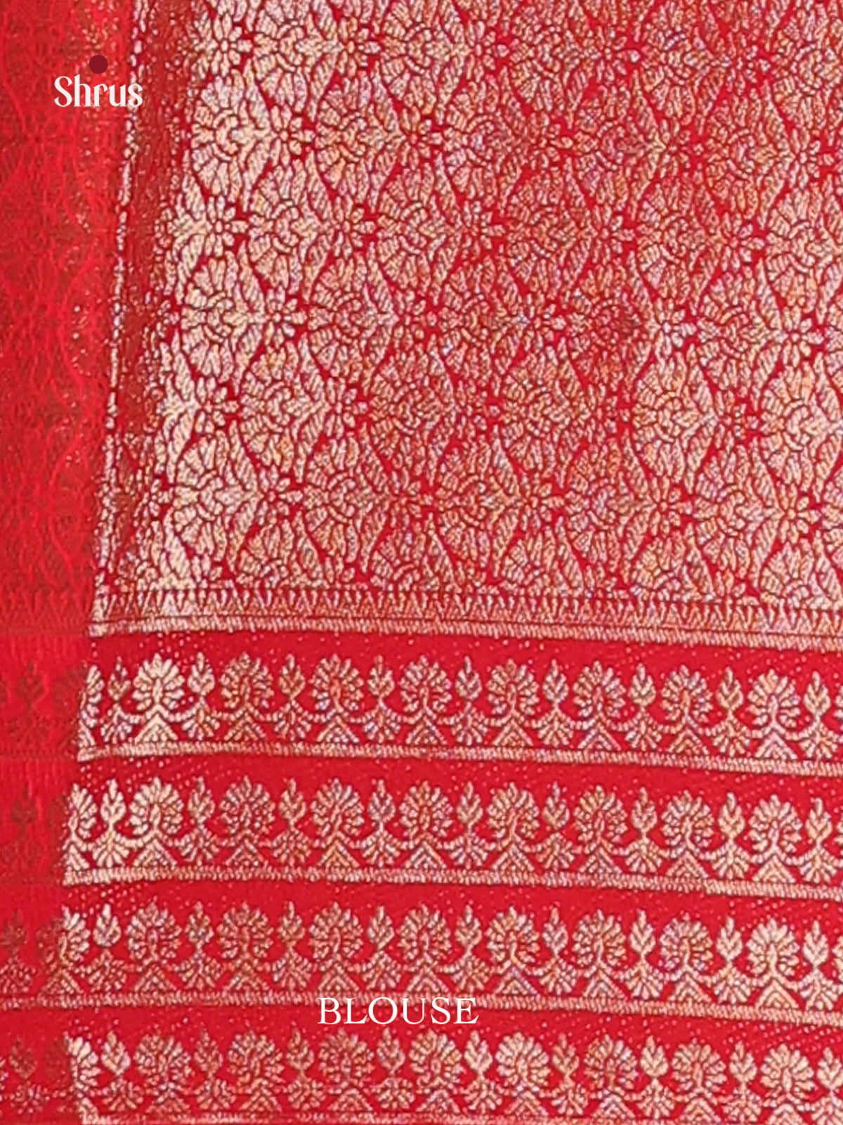 Purple & Red - Mysoresilk-halfpure Saree - Shop on Shrus.com