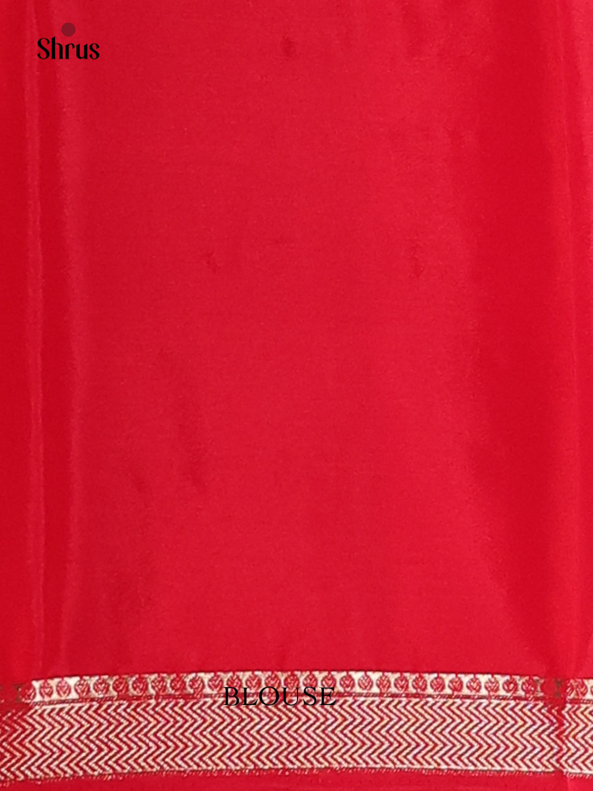 Cream & Red - Mysoresilk-halfpure Saree - Shop on Shrus.com