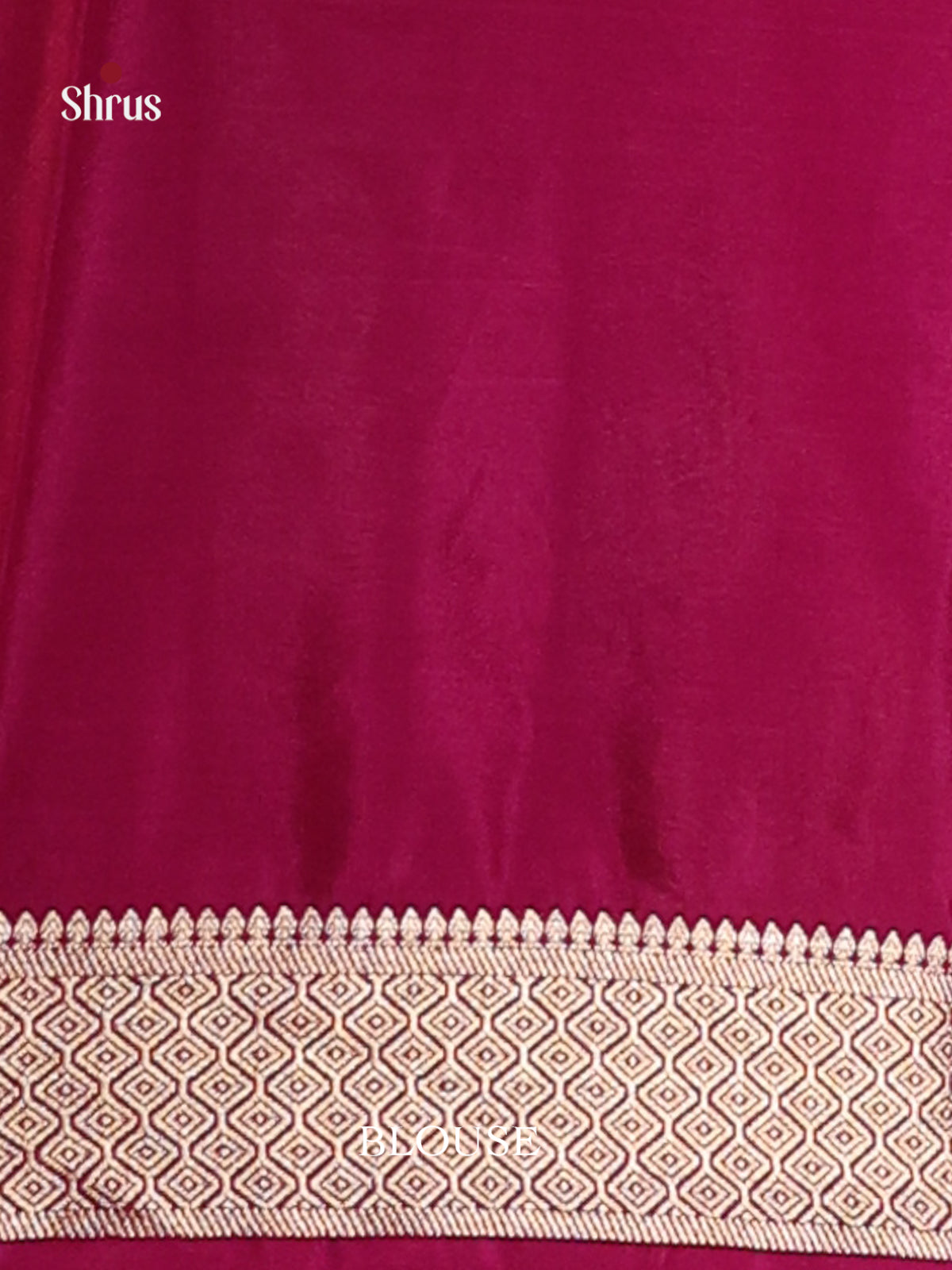 Pink & Majenta - Mysoresilk-halfpure Saree - Shop on Shrus.com