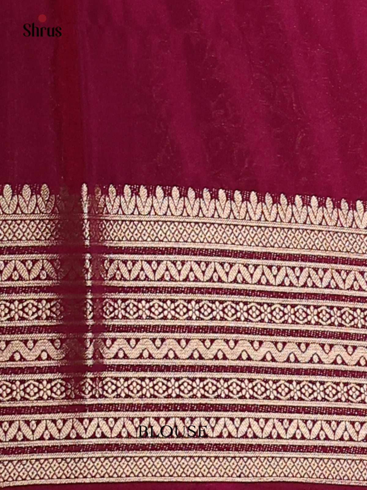 Pink & Maroon - Mysoresilk-halfpure Saree - Shop on Shrus.com