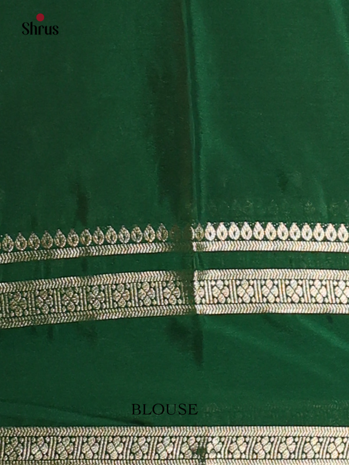 Red & Green - Mysoresilk-halfpure Saree - Shop on Shrus.com