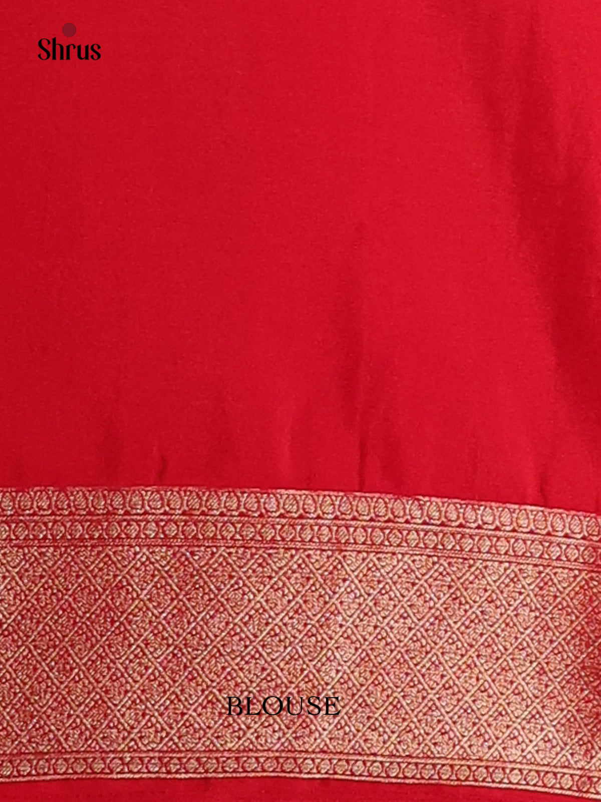 Cream & Red - Mysoresilk-halfpure Saree - Shop on Shrus.com