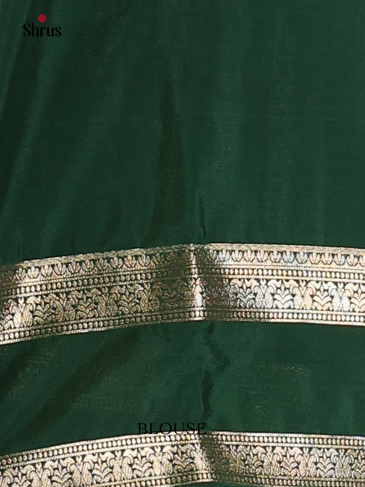 Majenta & Green- Mysoresilk-halfpure Saree - Shop on Shrus.com