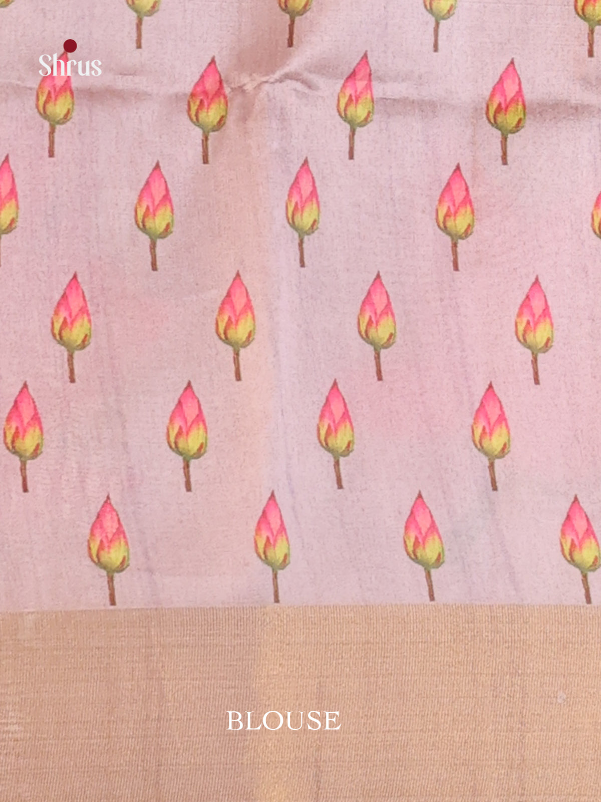 Lavender- Champa semitussar Saree - Shop on Shrus.com