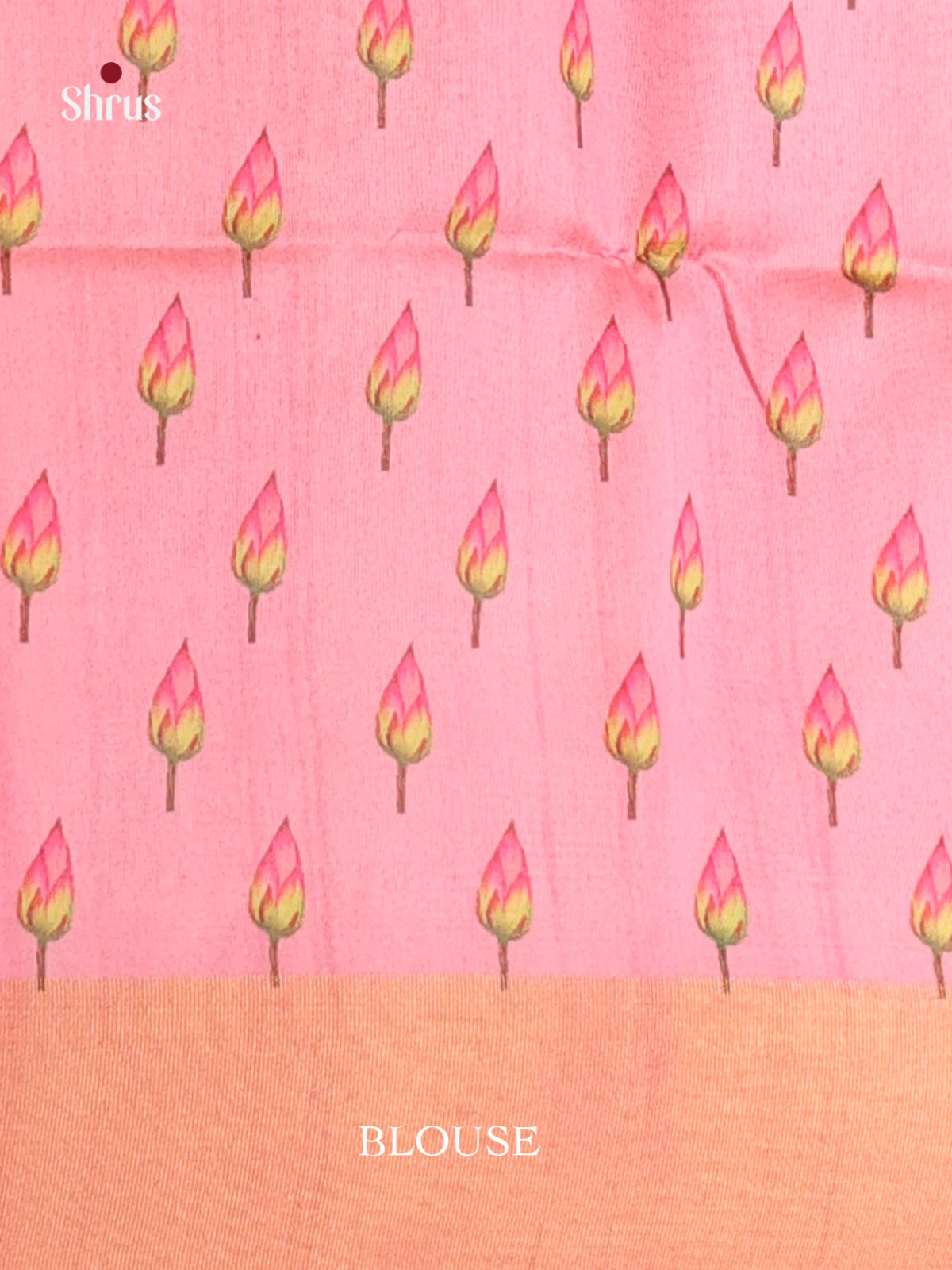Pink - Champa semitussar Saree - Shop on Shrus.com