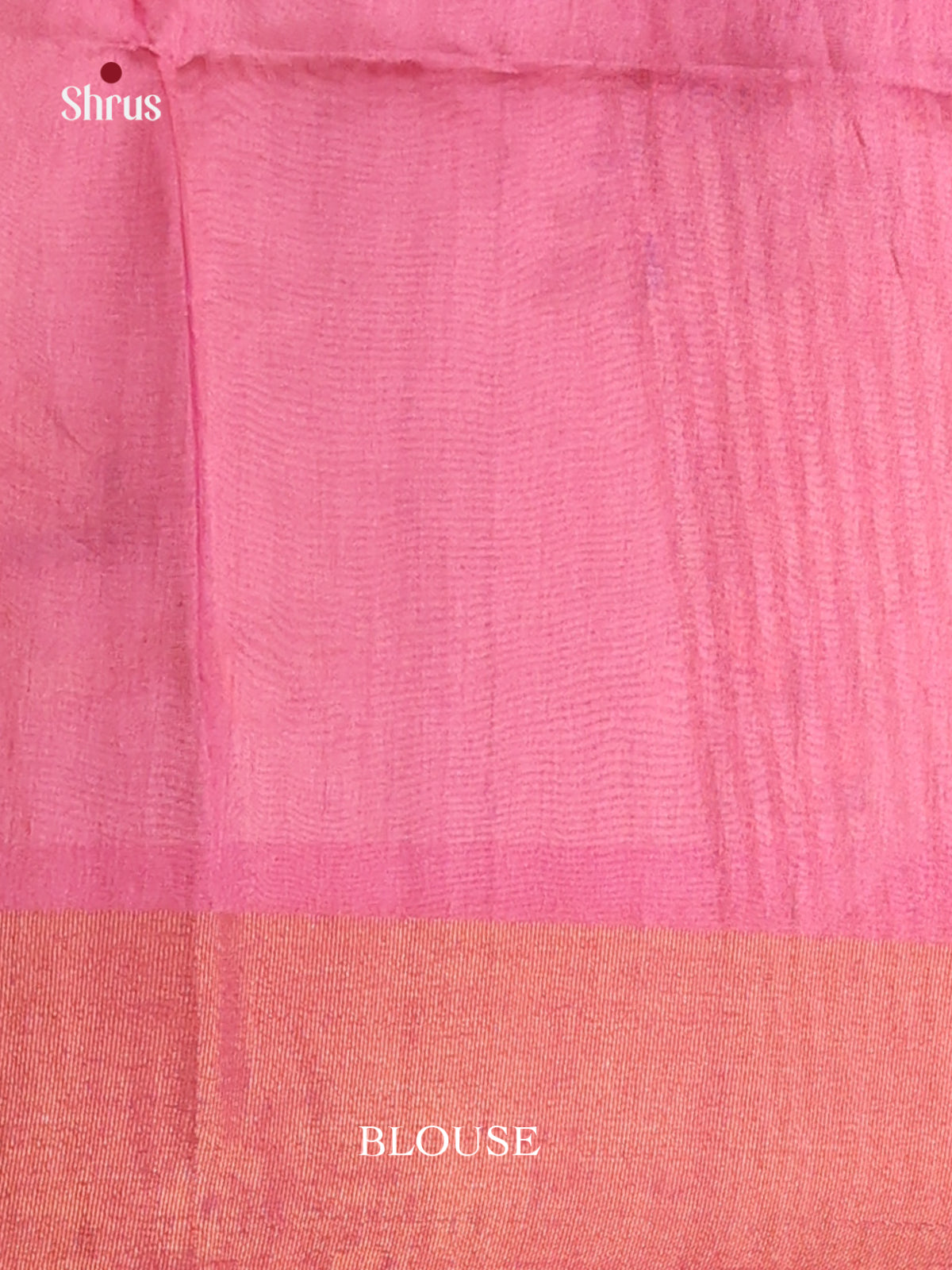 Pink - Champa semitussar Saree - Shop on Shrus.com